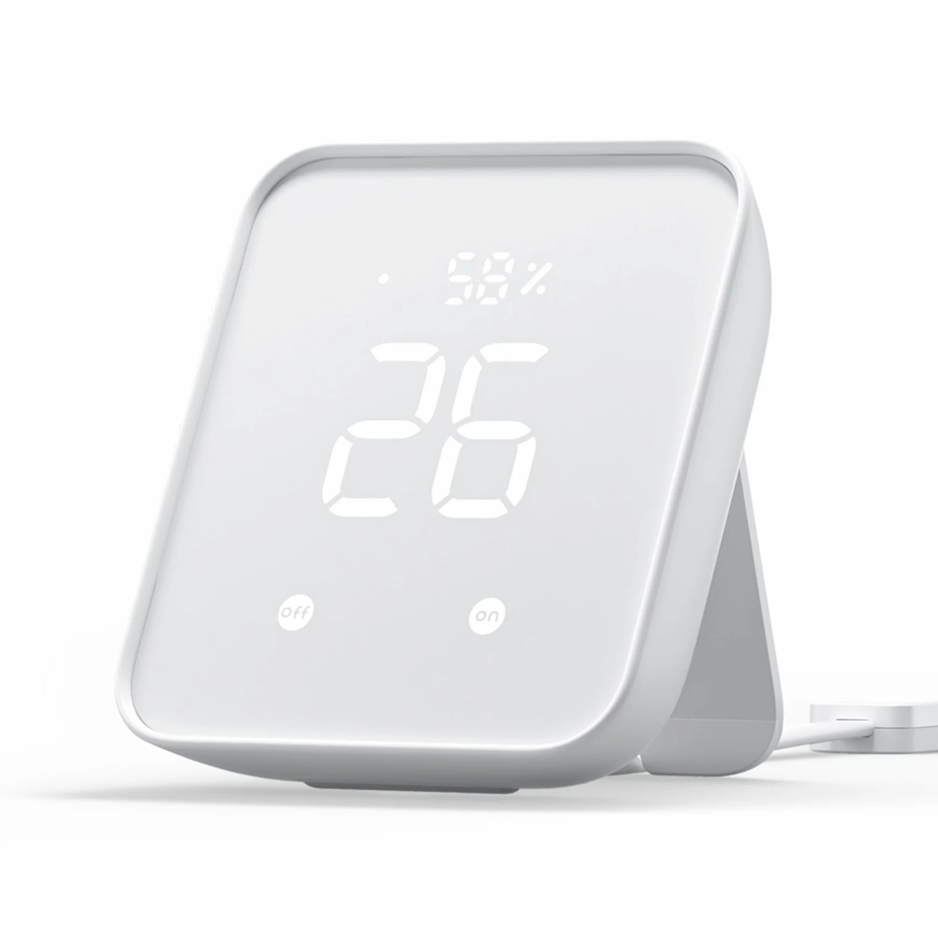 SwitchBot Hub 2, bezprzewodowy termometr higrometr, pilot na podczerwień, łączy SwitchBot z siecią Wi-Fi (2,4 GHz), kompatybilny z Alexa i Google Assistant