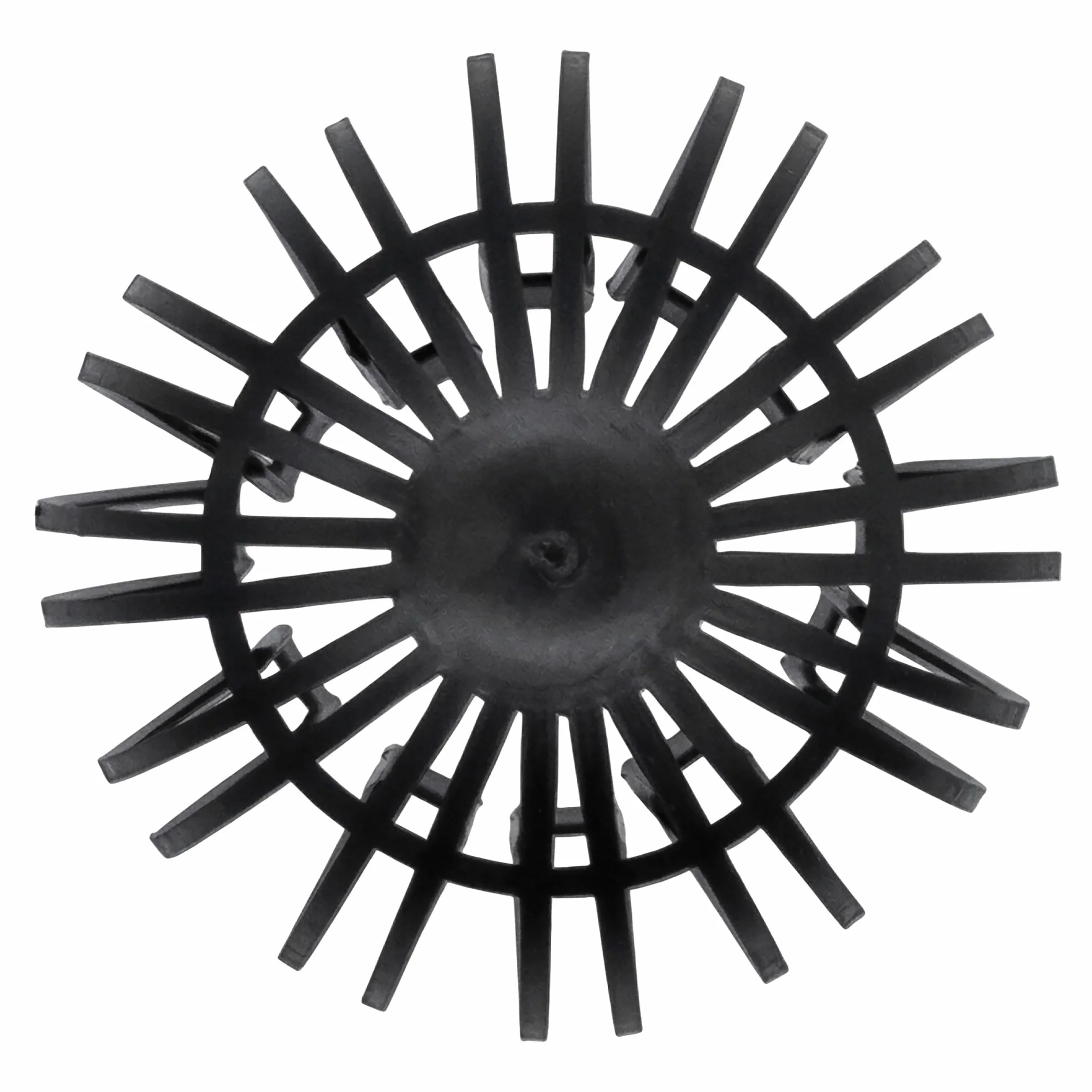 Osłona rynny spustowej, 2 sztuki, osłona rynny dachowej, 11 cm (2 sztuki w zestawie, czarna)