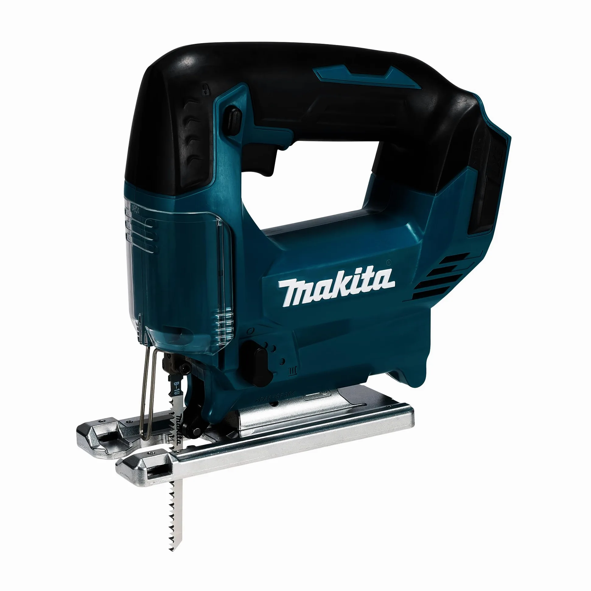 Makita DJV186Z 18V LXT Wyrzynarka z uchwytem D, zmienna prędkość, 3 ustawienia orbity, tylko narzędzie