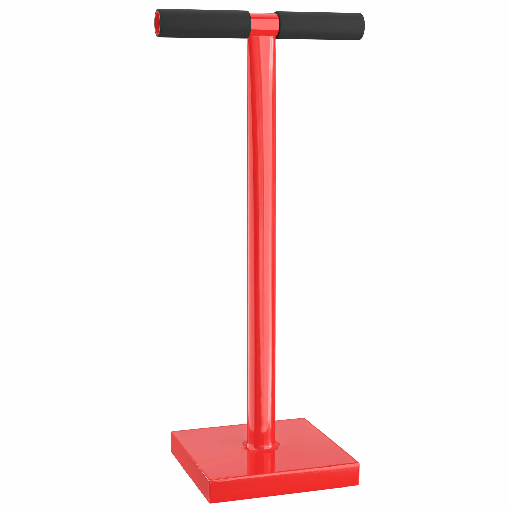 Wiltec Ręczny ubijak do ziemi 20x20 cm, uchwyt 83 cm, stalowy, 11,5 kg