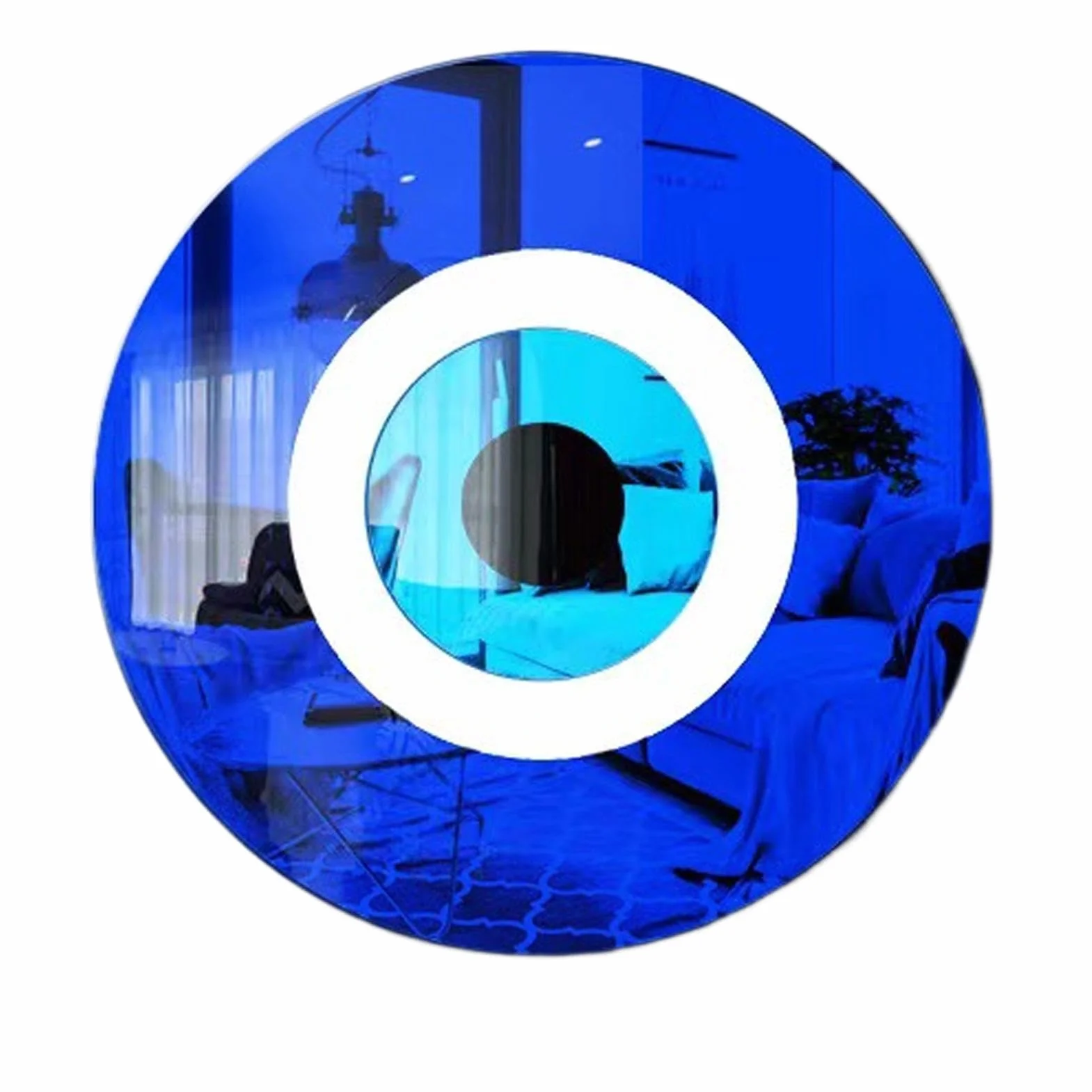 Blue Devil Eye Akrylowa dekoracja Ozdoba do domu z niebieskim diabelskim okiem
