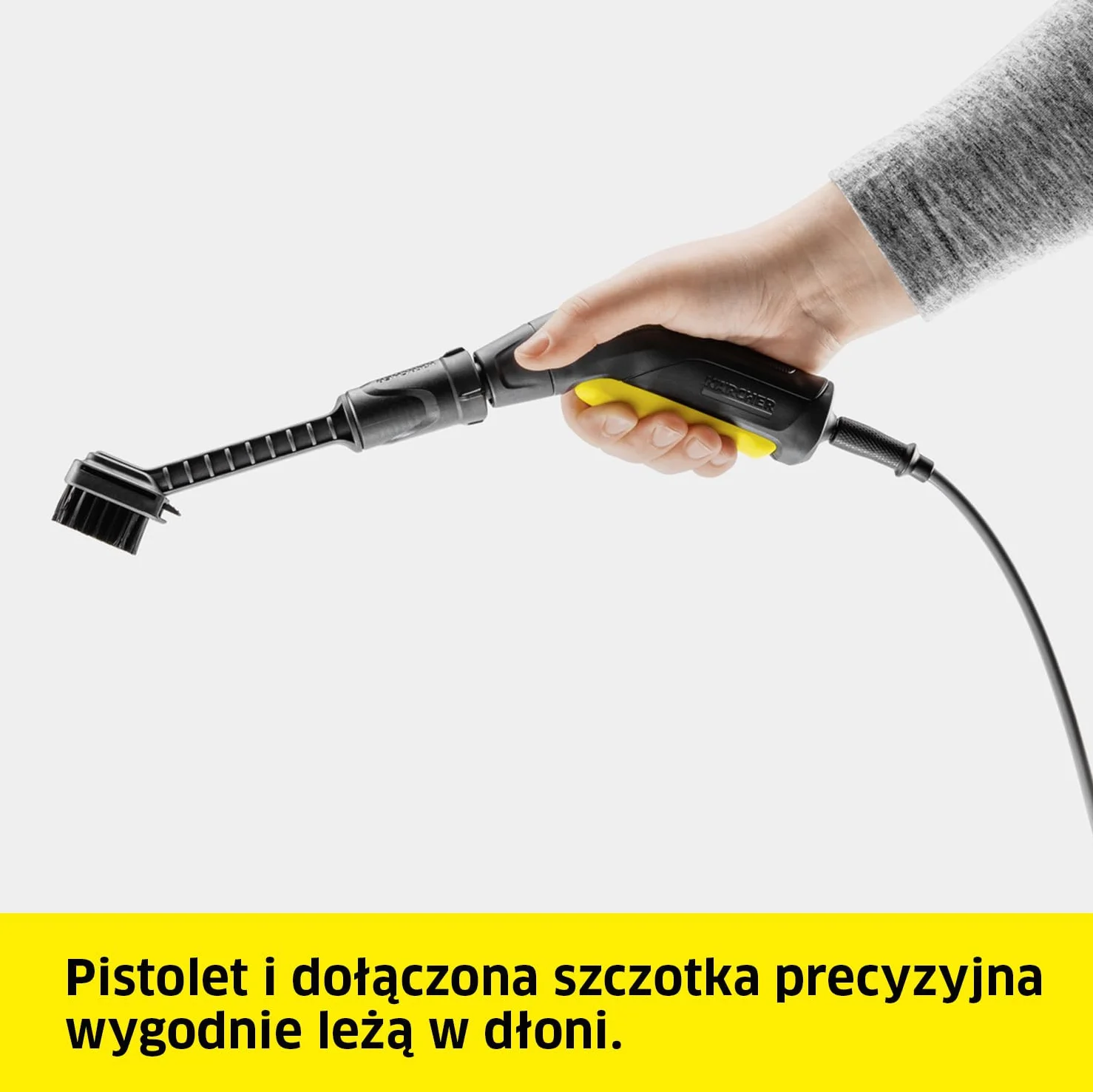 Kärcher szczotka precyzyjna do trudno dostępnych miejsc kompatybilna z OC 3, OC 3 Plus, OC 3 Foldable