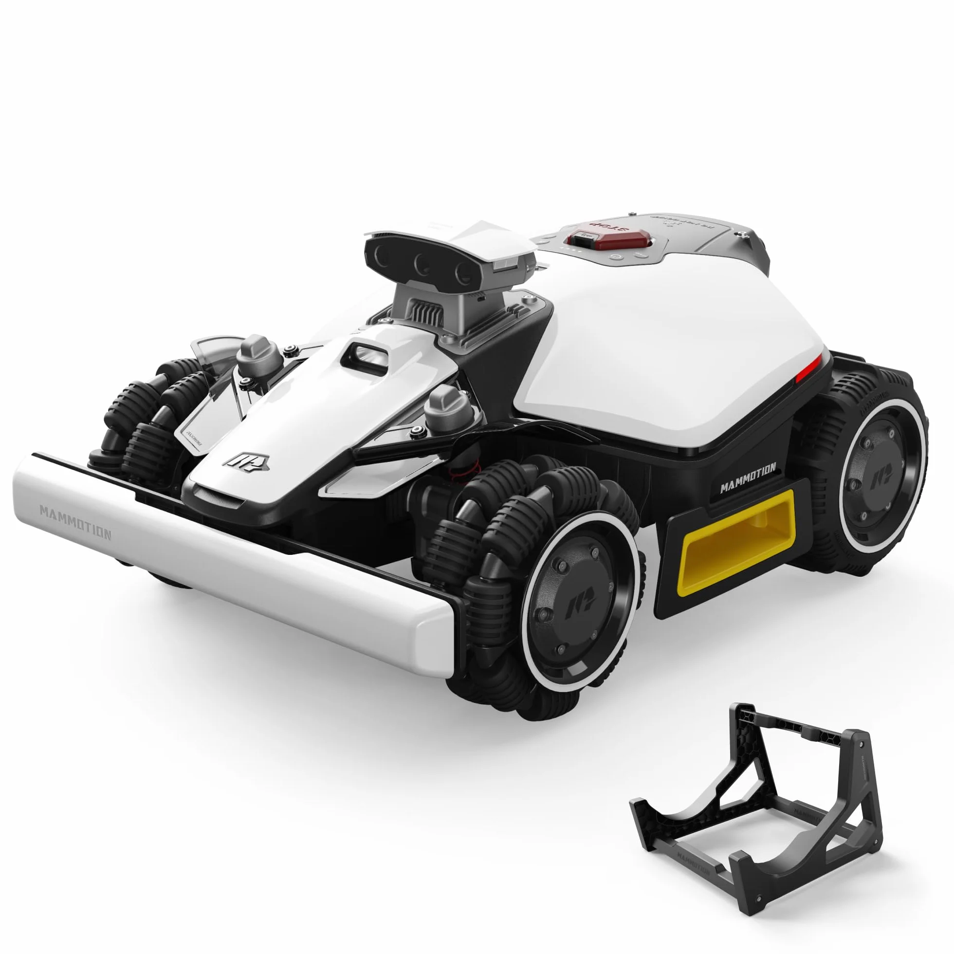 MAMMOTION LUBA Mini 2 AWD 1000 Robot Koszący bez Kabla 1000 m² Tri-Kamera AI Vision NetRTK DropMow