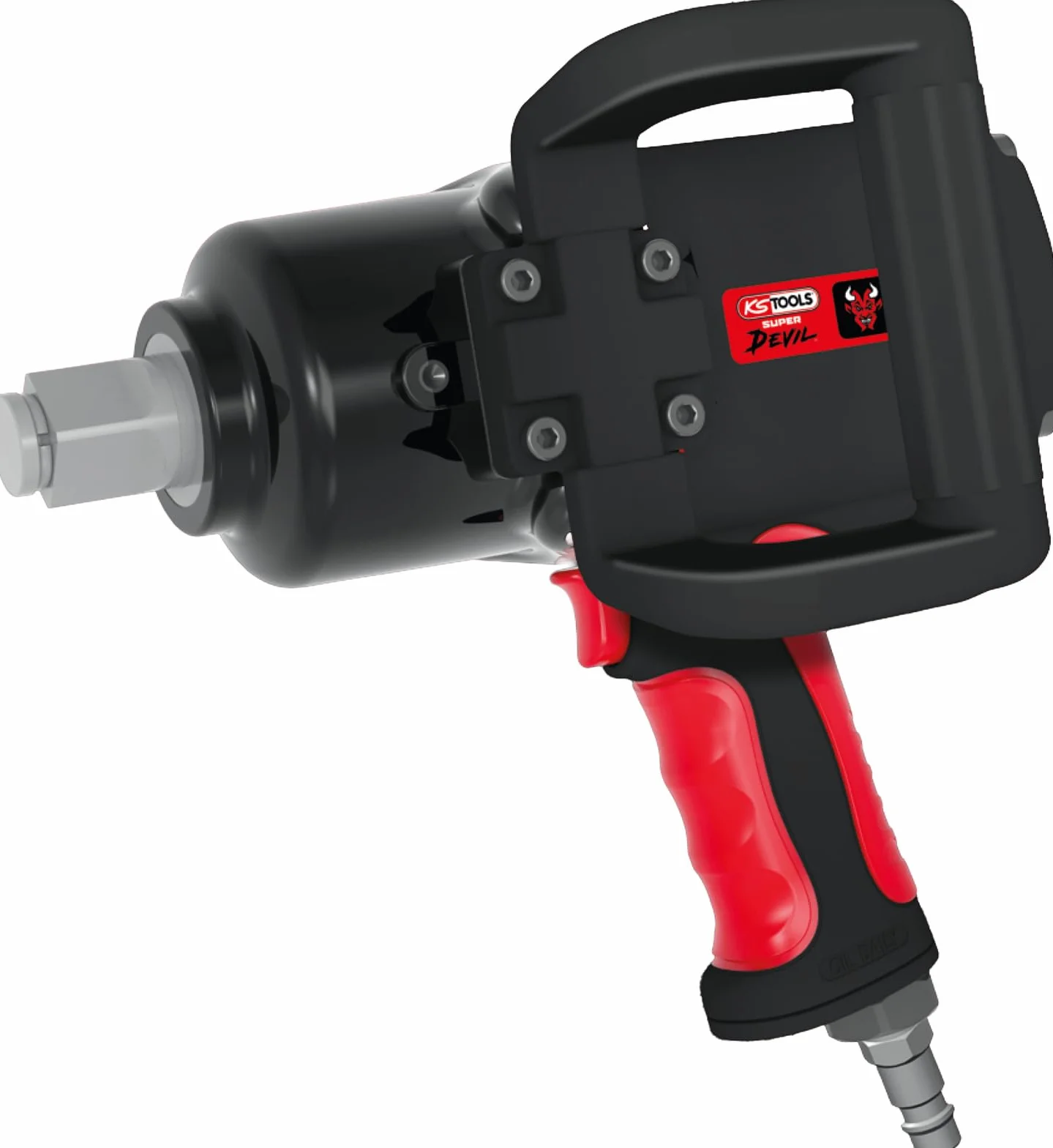 KS Tools 512.1015 1" THE DEVIL wysokowydajna pneumatyczna wkrętarka udarowa, 4250 Nm