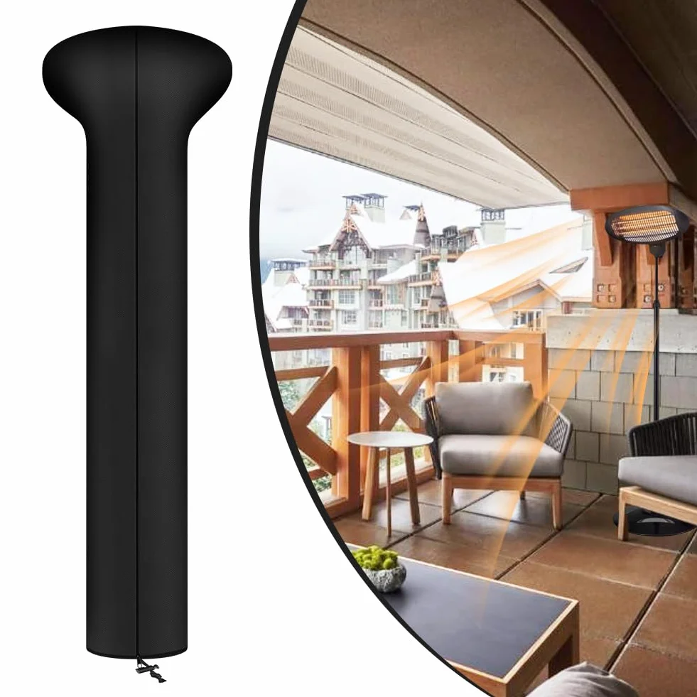AOOWU Pokrowiec na grzejnik patio wodoodporny Oxford 210D 180 x