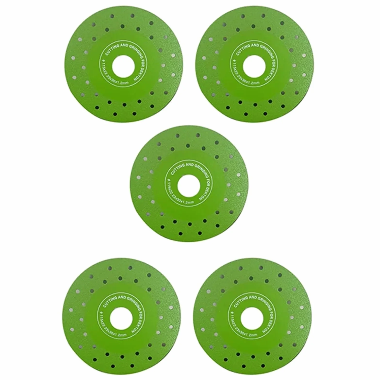 Diamentowa tarcza do cięcia płytek 4,5 cala 8/20 sztuk Diamentowe brzeszczoty porcelany, marmuru, granitu, szkła Jade Ściernica szlifierki kątowej(20pcs)