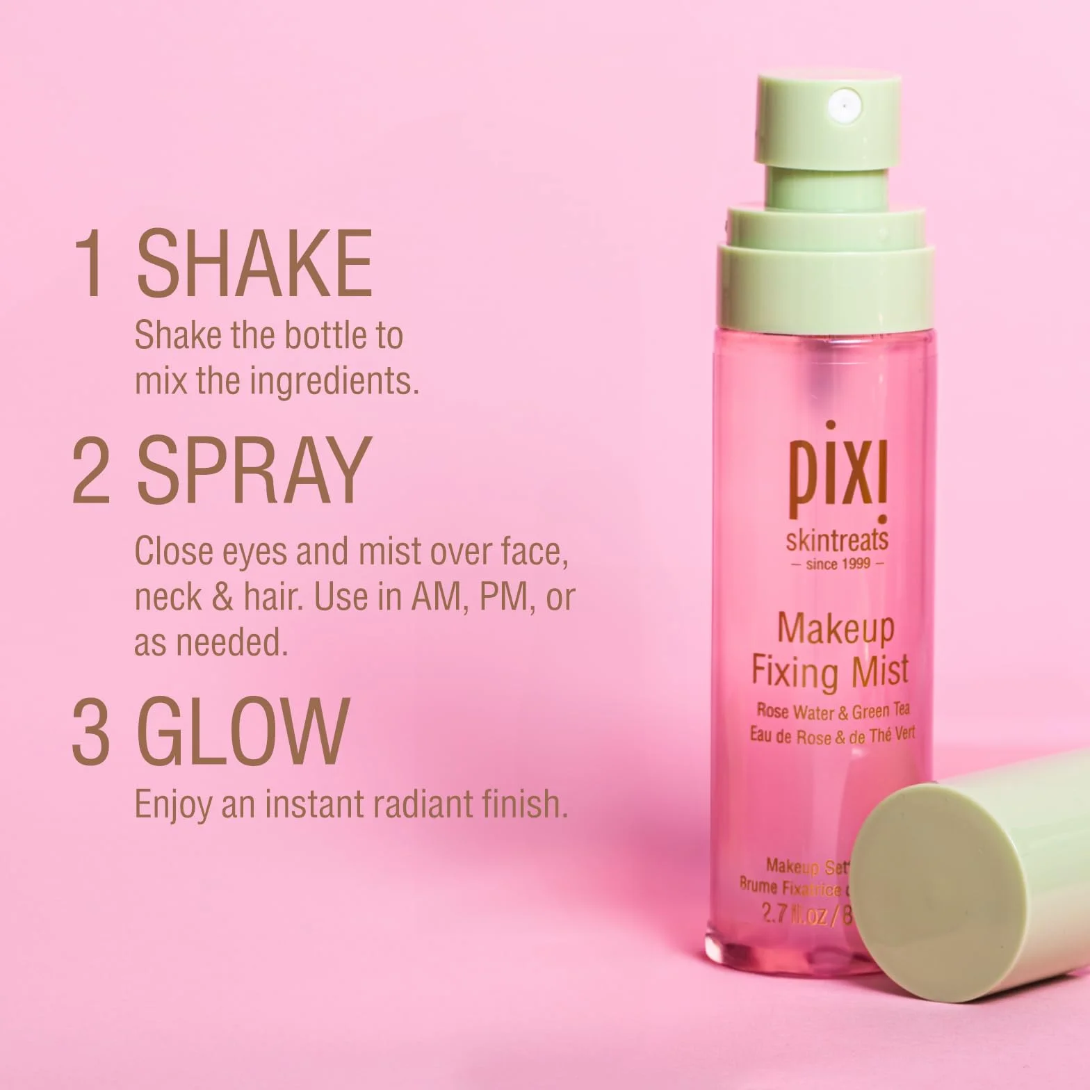 Pixi Beauty C-PX-023-80 Makeup Fixing Mist, 80 ml
