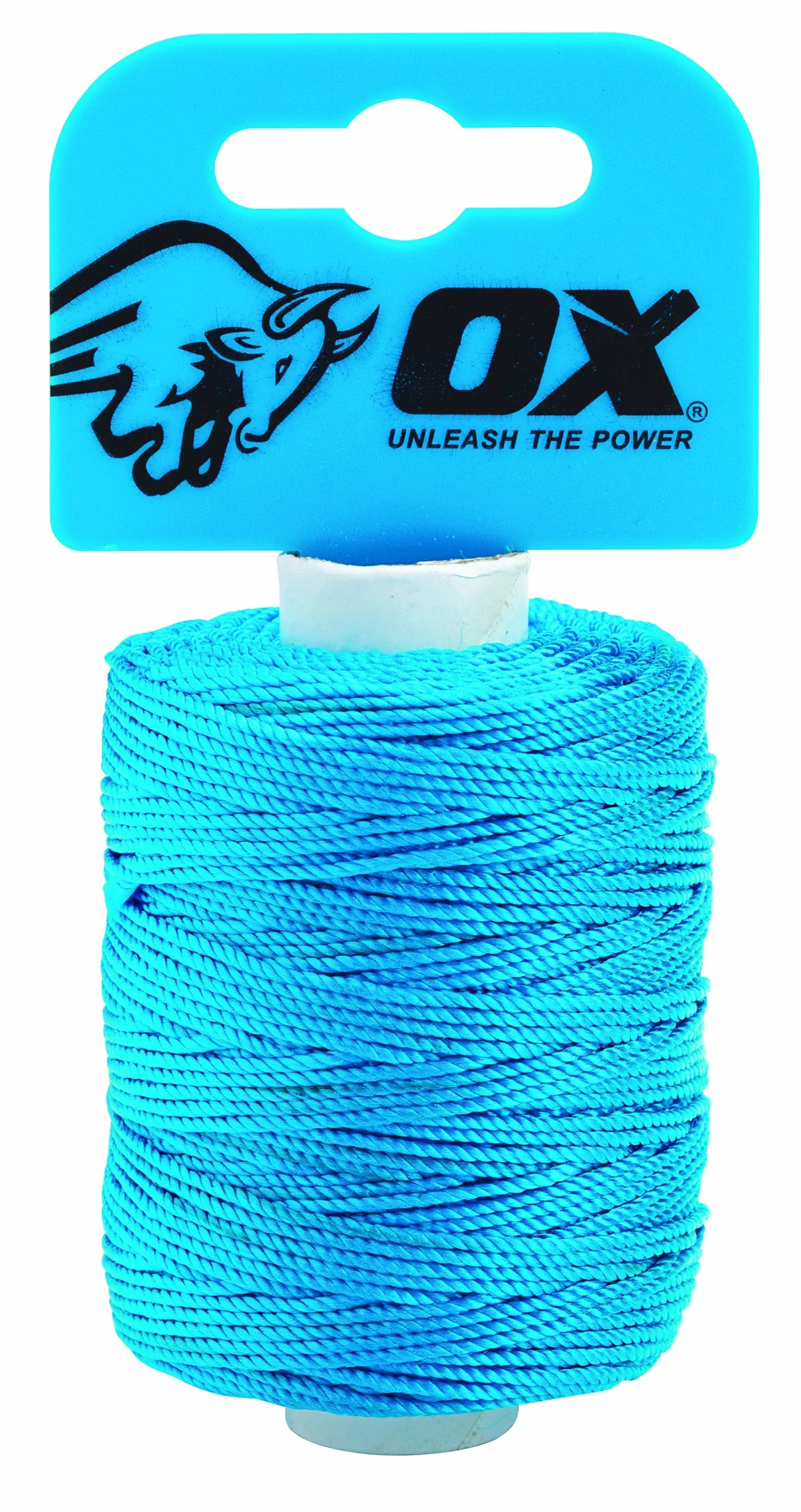 OX Tools OX Pro Nylon High Vis Builders Line 105 m/350 stóp - Niebieski