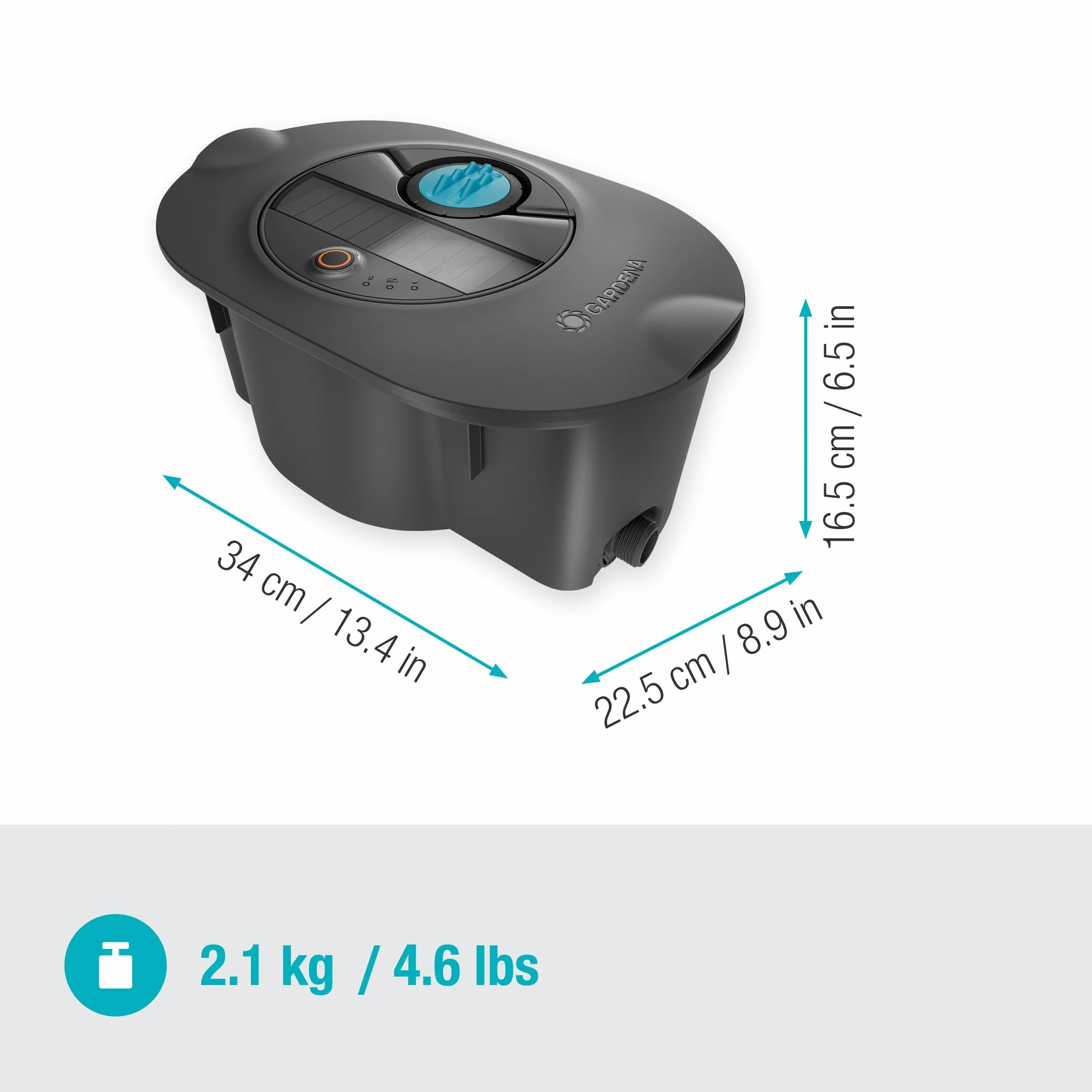Gardena AquaPrecise nawadniania rurociągowego Bluetooth 320 m² akcesoria