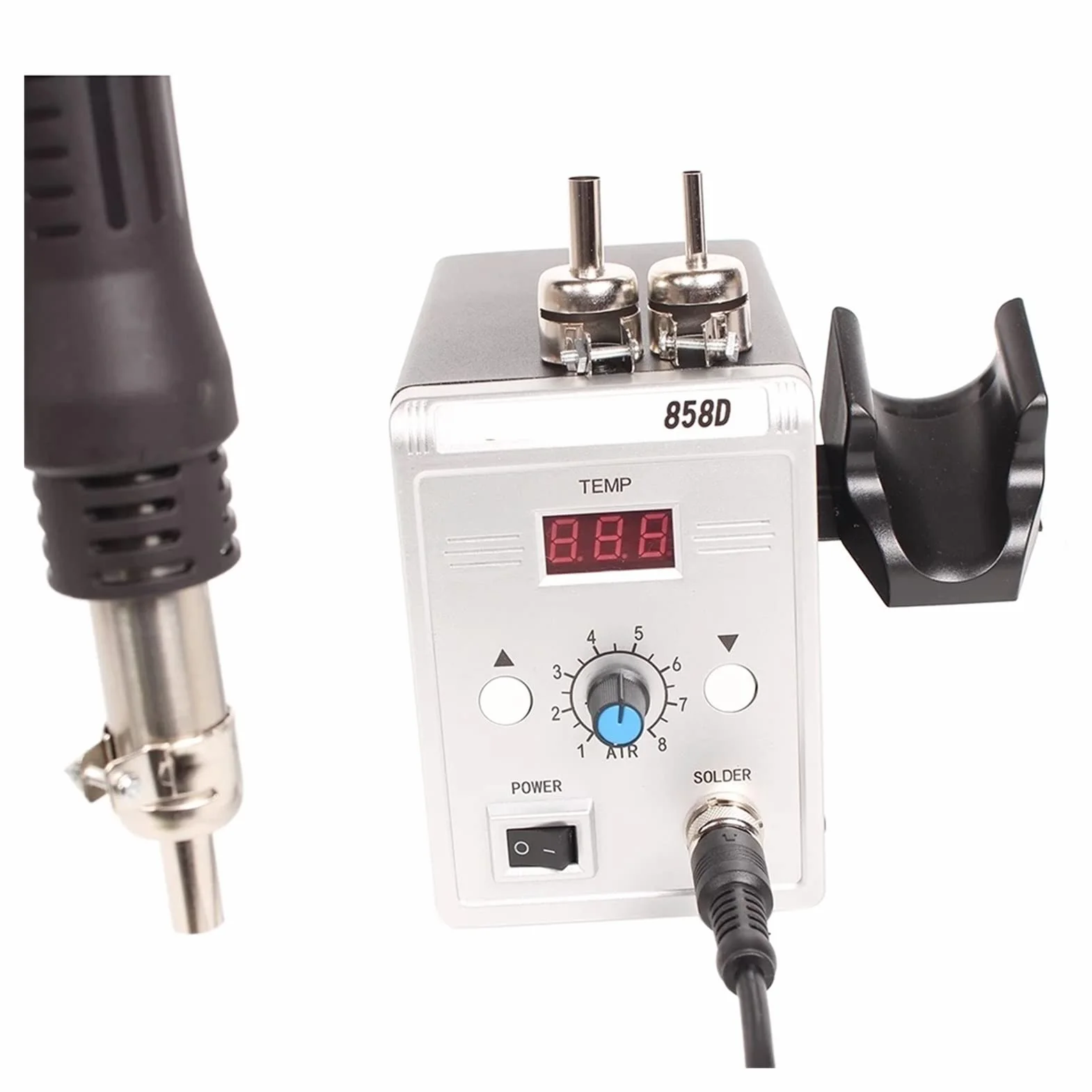 Stacja lutownicza, Digital Display Desoldering Station 85 8d 700W BGA ESD Narzędzie do naprawy spawania pistoletu na gorące powietrze