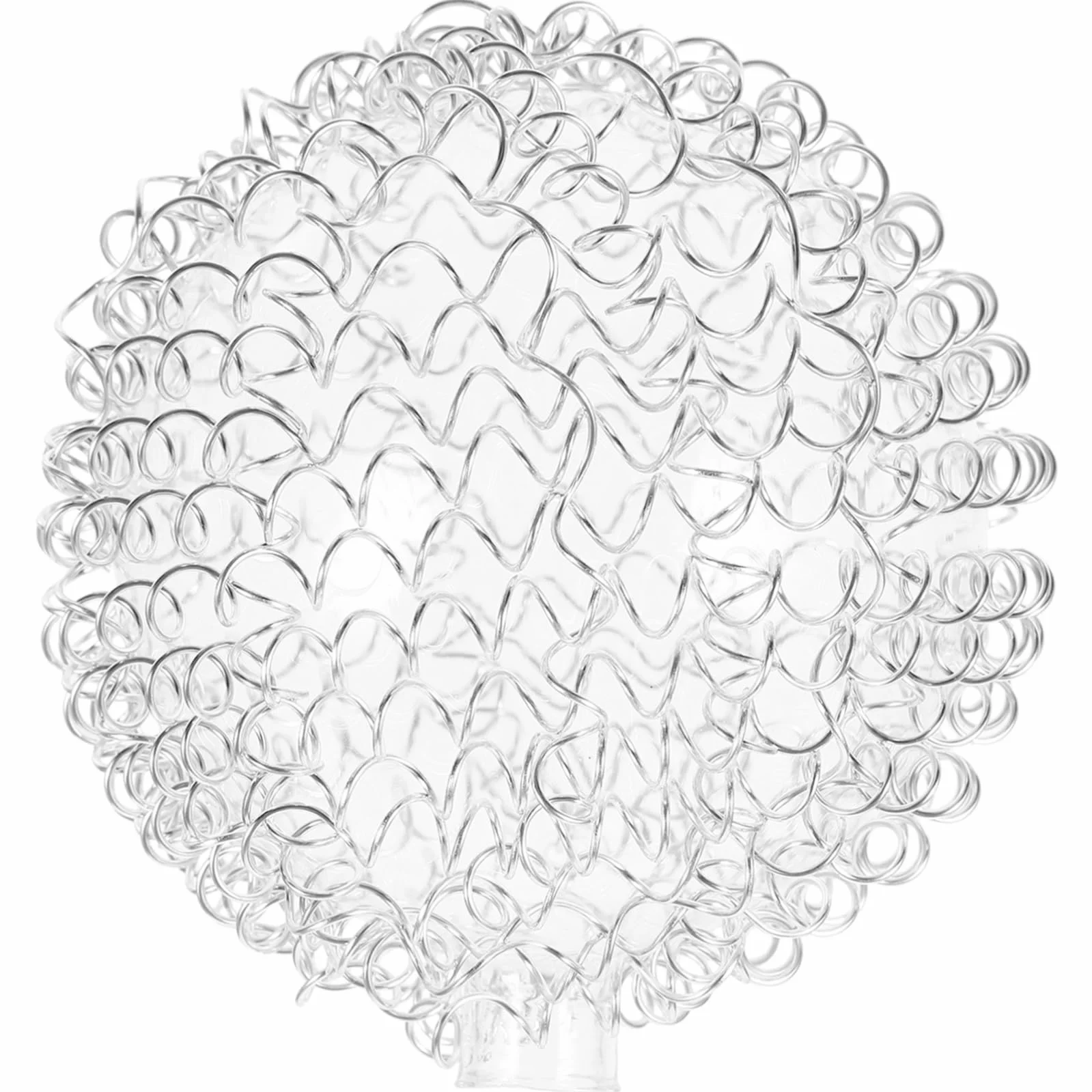 VALICLUD Aluminiowy Klosz Kulisty Do Lamp Stołowych Nowoczesny Abażur z Drutu i Szkła Wymienny Klosz Do Elegancki Design