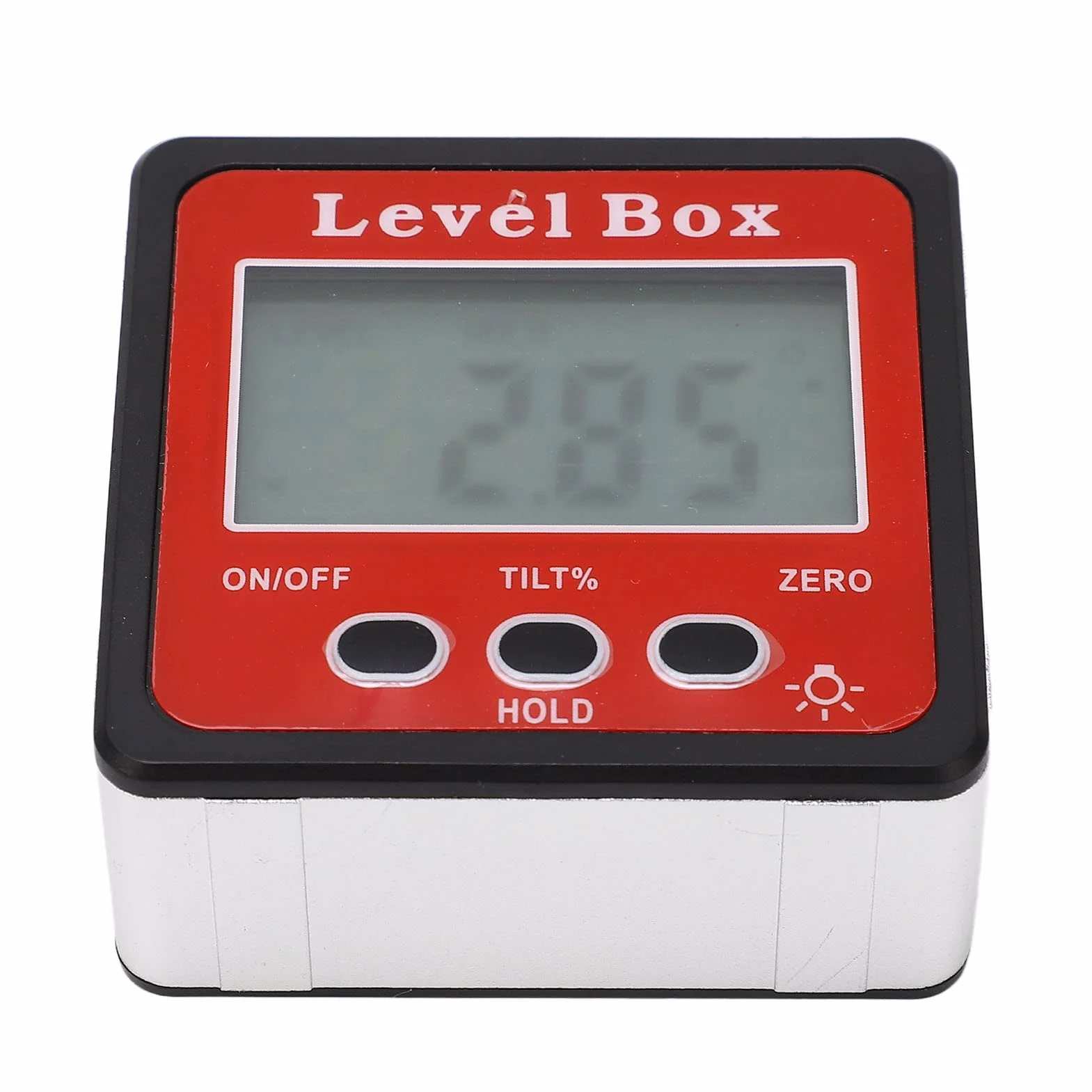 Box Digital Level, Magnetyczny Pochyłomierz z Tworzywa ABS, Przenośny Cyfrowy Kątomierz do Obróbki Drewna