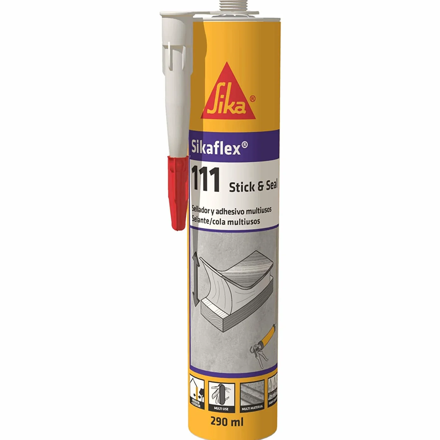 Sika Sikaflex Klej Uszczelniający, Biały, 290 ml