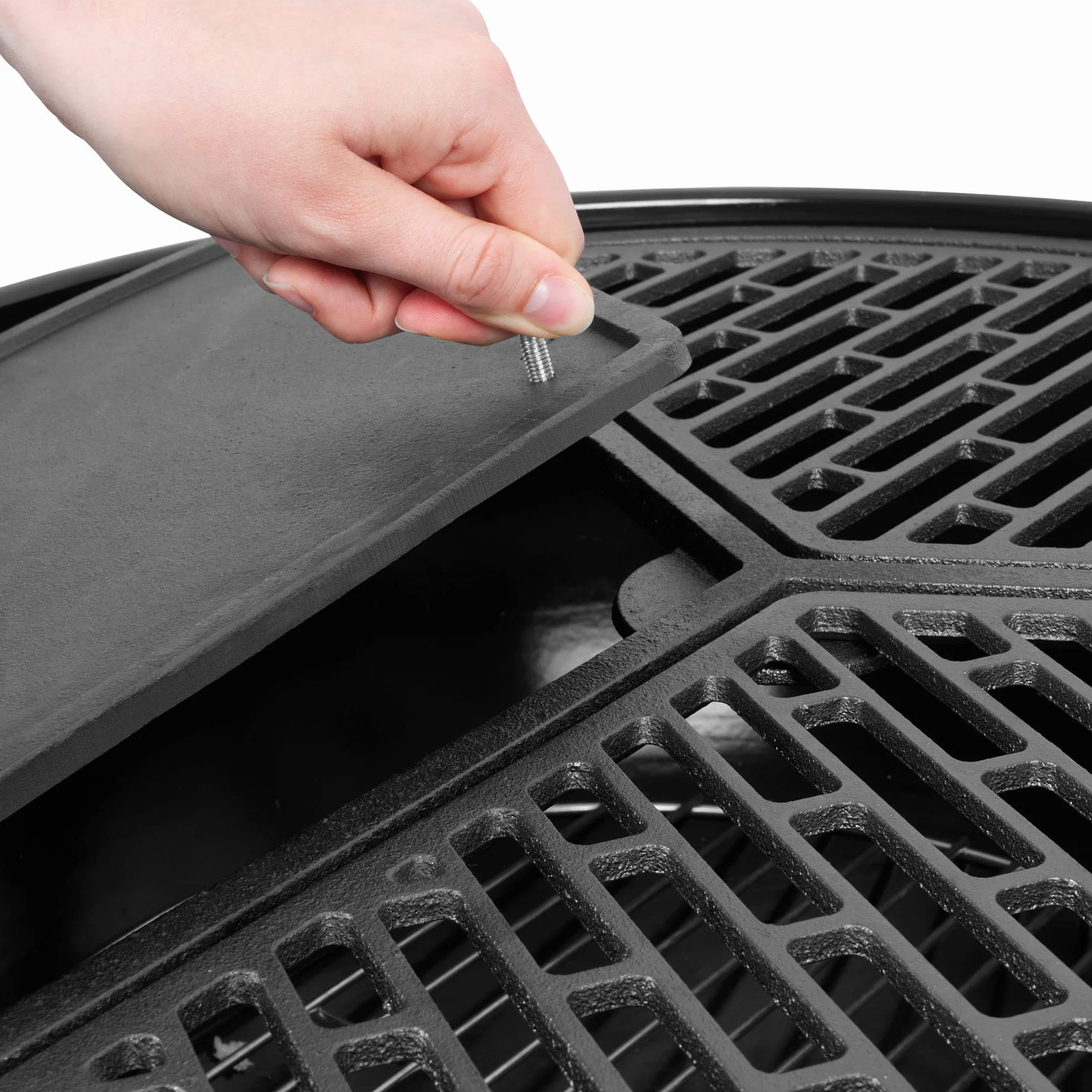 BBQ-Toro Żeliwny zestaw plancha i płytek grillowych Ø 54,5 cm 3 strefy grillowe