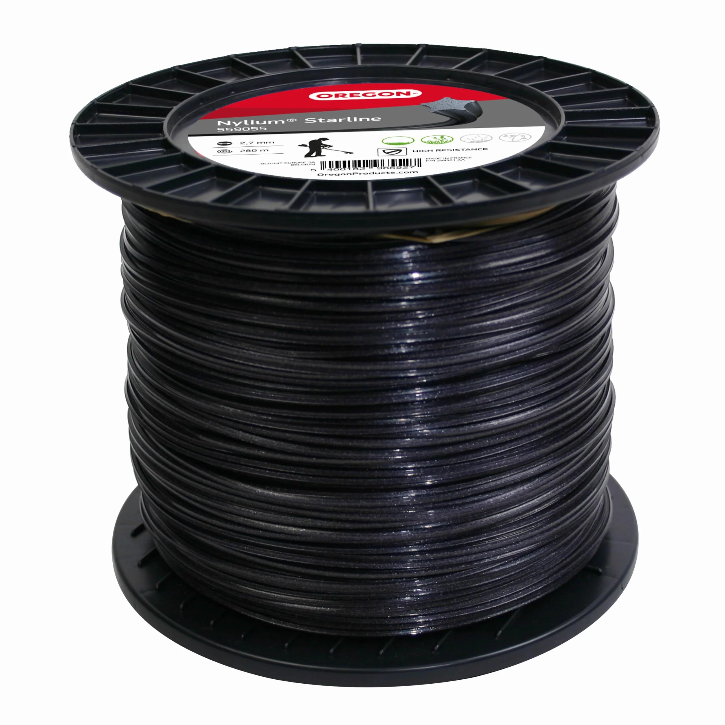 Oregon Żyłka Tnąca 2,7 mm 280 m Nylon Gwiazda 5 Ostrzy