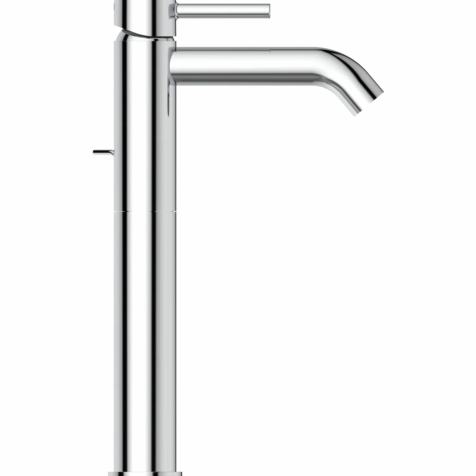 Ideal Standard BC194AA Ceraline bateria umywalkowa przedłużony cokół z zestawem odpływowym z przyciskiem pociąganym