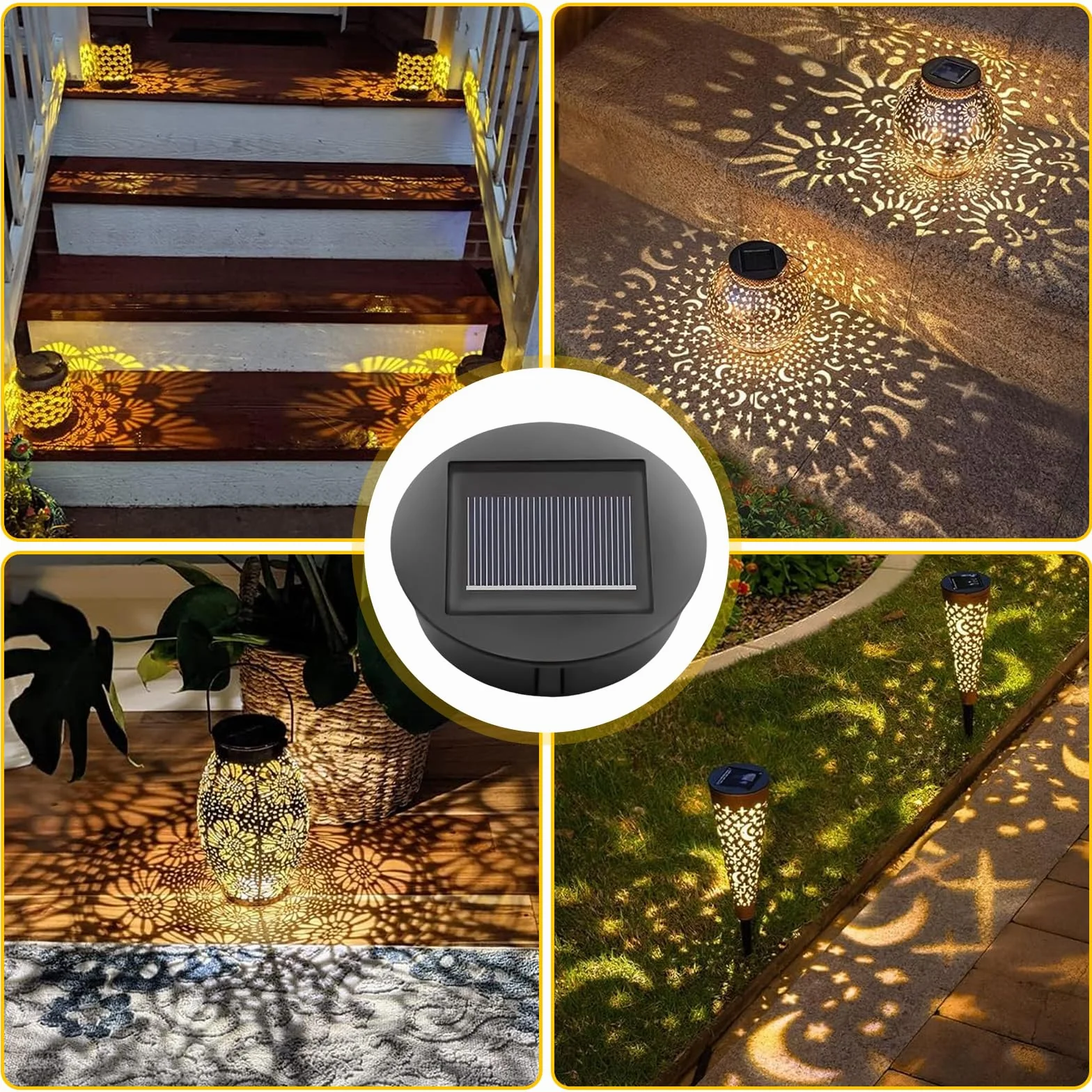 Części zamienne do lamp solarnych, pokrywa zapasowa 8 cm, zamiennik lamp solarnych, moduł solarny z jasną diodą LED do latarni solarnej do ogrodu, na zewnątrz, solarnych lamp ogrodowych i "zrób to sam
