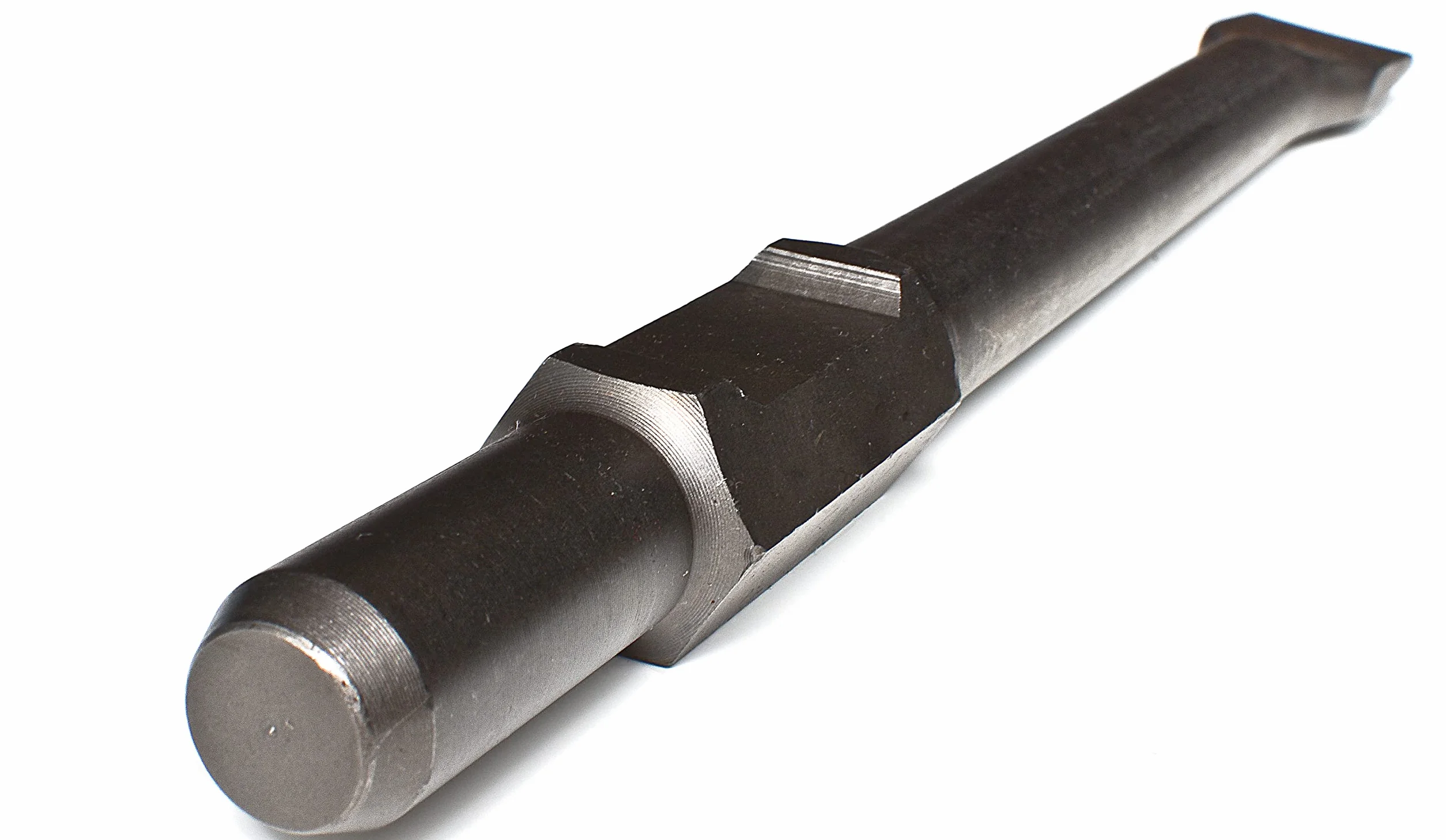 WERHE® Professional SDS HEX Spade Sisel 75 x 410 mm – Dłuto płaskie do młotów wyburzeniowych – Wytrzymała stal narzędziowa