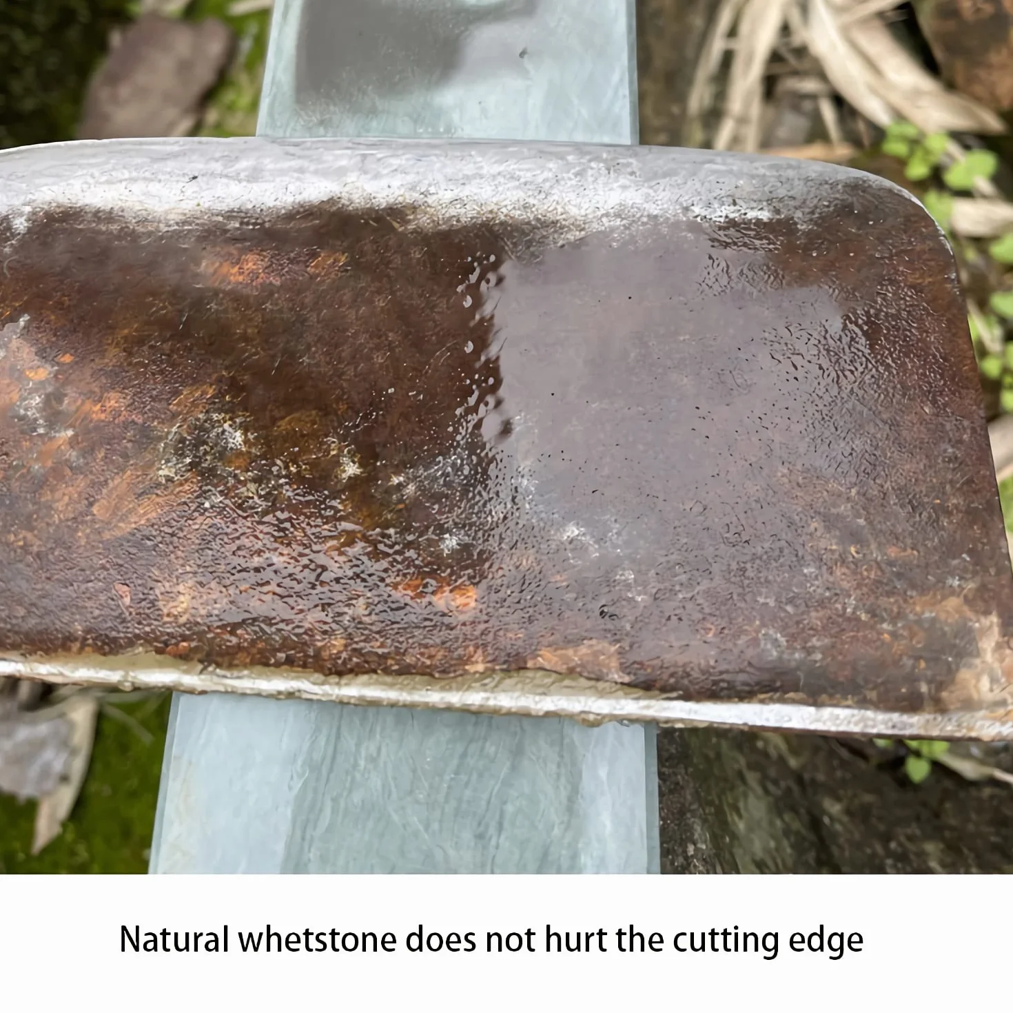 Kamień do ostrzenia noży, Naturalny kamień szlifierski, osełka kuchenna, siatka 6000 do domowych noży kuchennych Noże myśliwskie Naturalny kamień celulozowy Materiał średniej wielkości