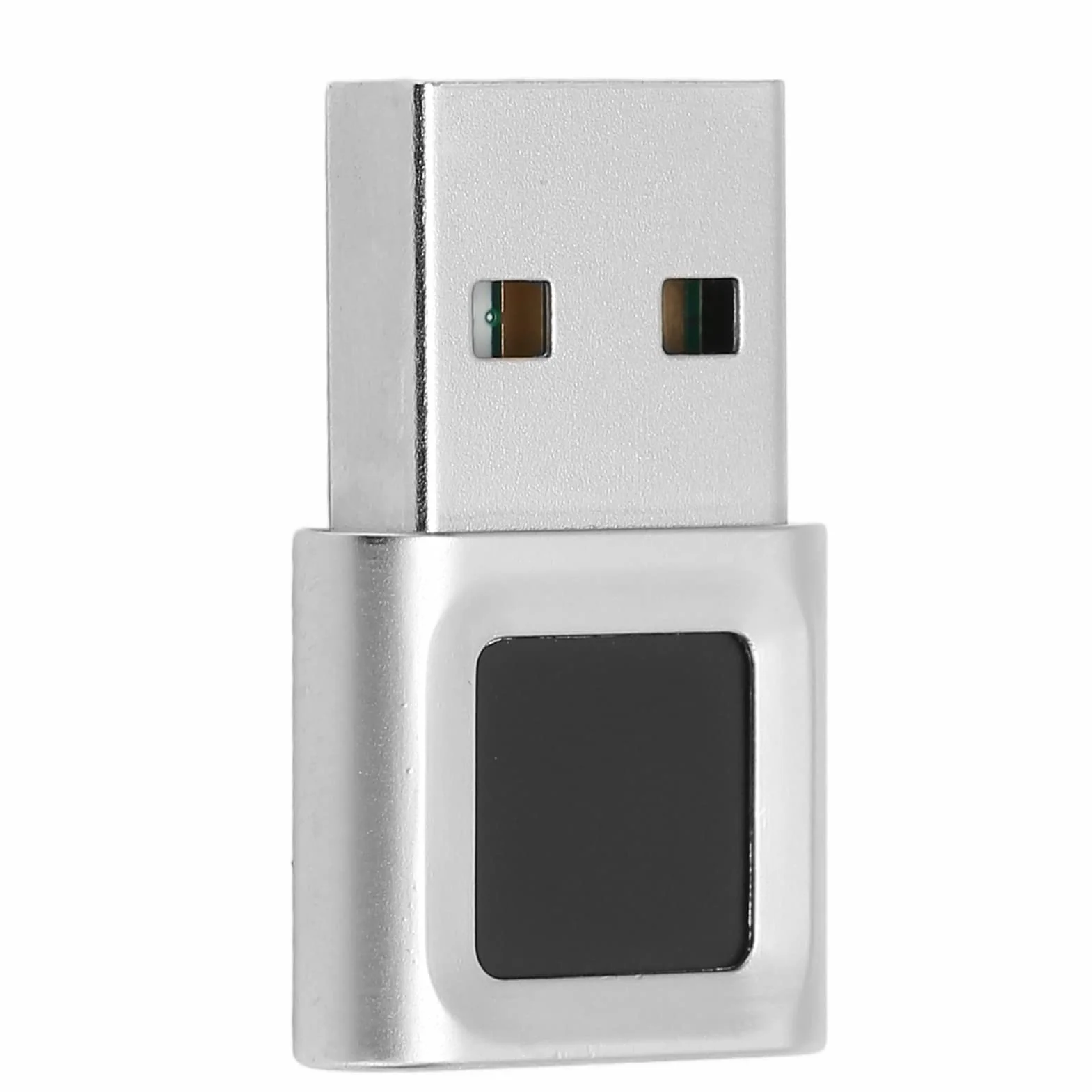 Czytnik linii papilarnych USB do systemu Windows 10/11, czytnik linii papilarnych, przenośny klucz bezpieczeństwa, biometryczny skaner linii papilarnych z dotykiem 360 stopni, Plug & Play