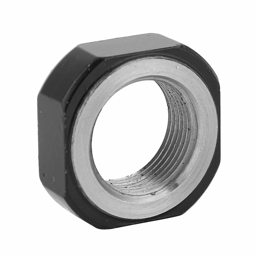 Metalowa nakrętka zamkowa wysoka dokładność wbudowana mosiężna podkładka śruby kulowe akcesoria (M12 x 1 mm)