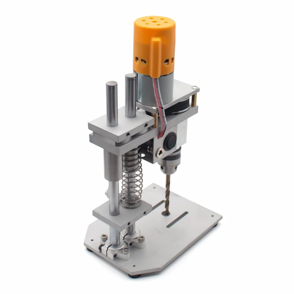 Toplionace Elektryczna Mini Wiertarka Precyzyjna CNC Wiertarka Stołowa Zestaw Wiertarka B10 Uchwyt Metalowy Drewniane Narzędzie do Majsterkowania 795 Silnik