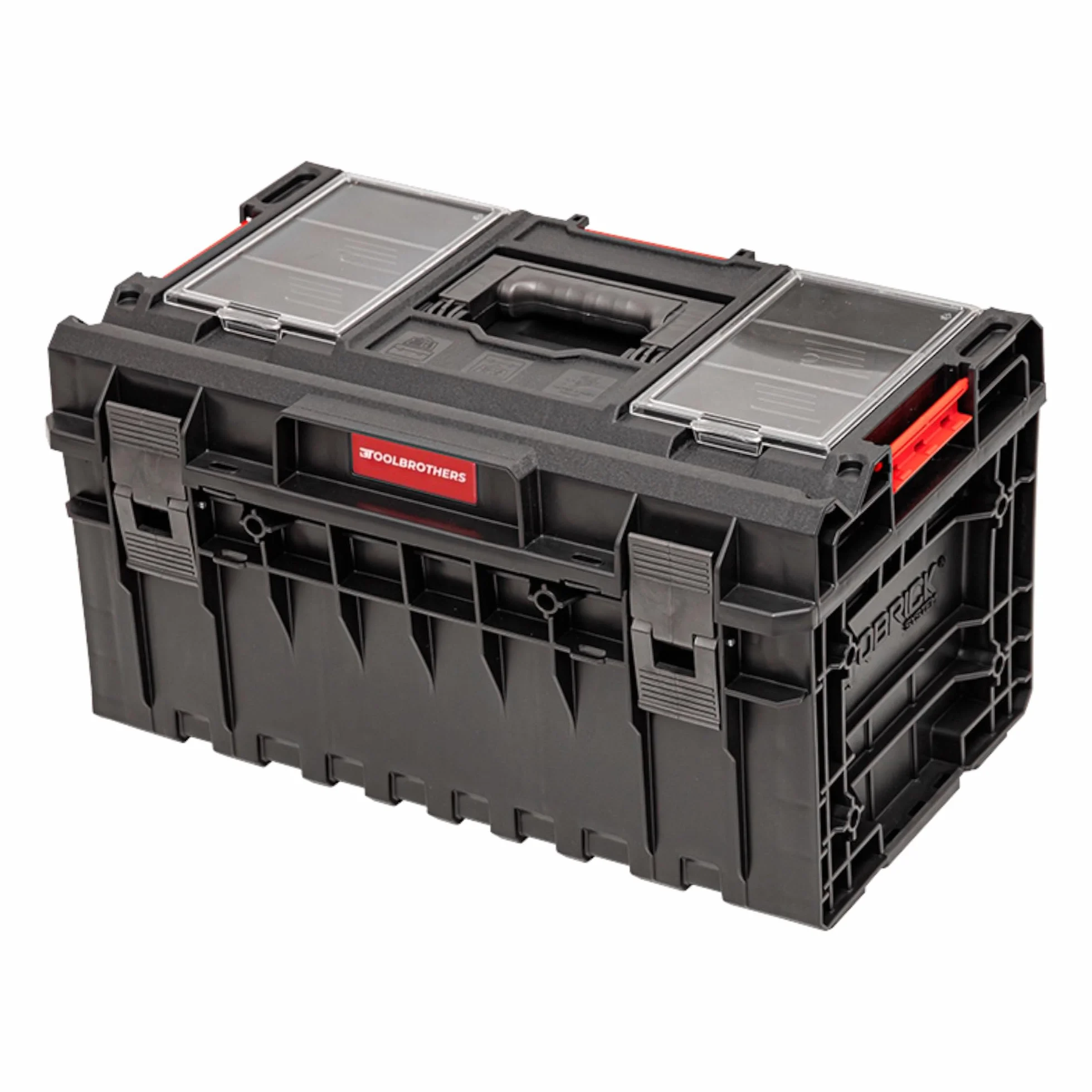 Toolbrothers RHINO XXL walizka narzędziowa ECO Comfort + wysokość L 585 x 385 x 320 mm, 38 l, możliwość układania w stos, IP66