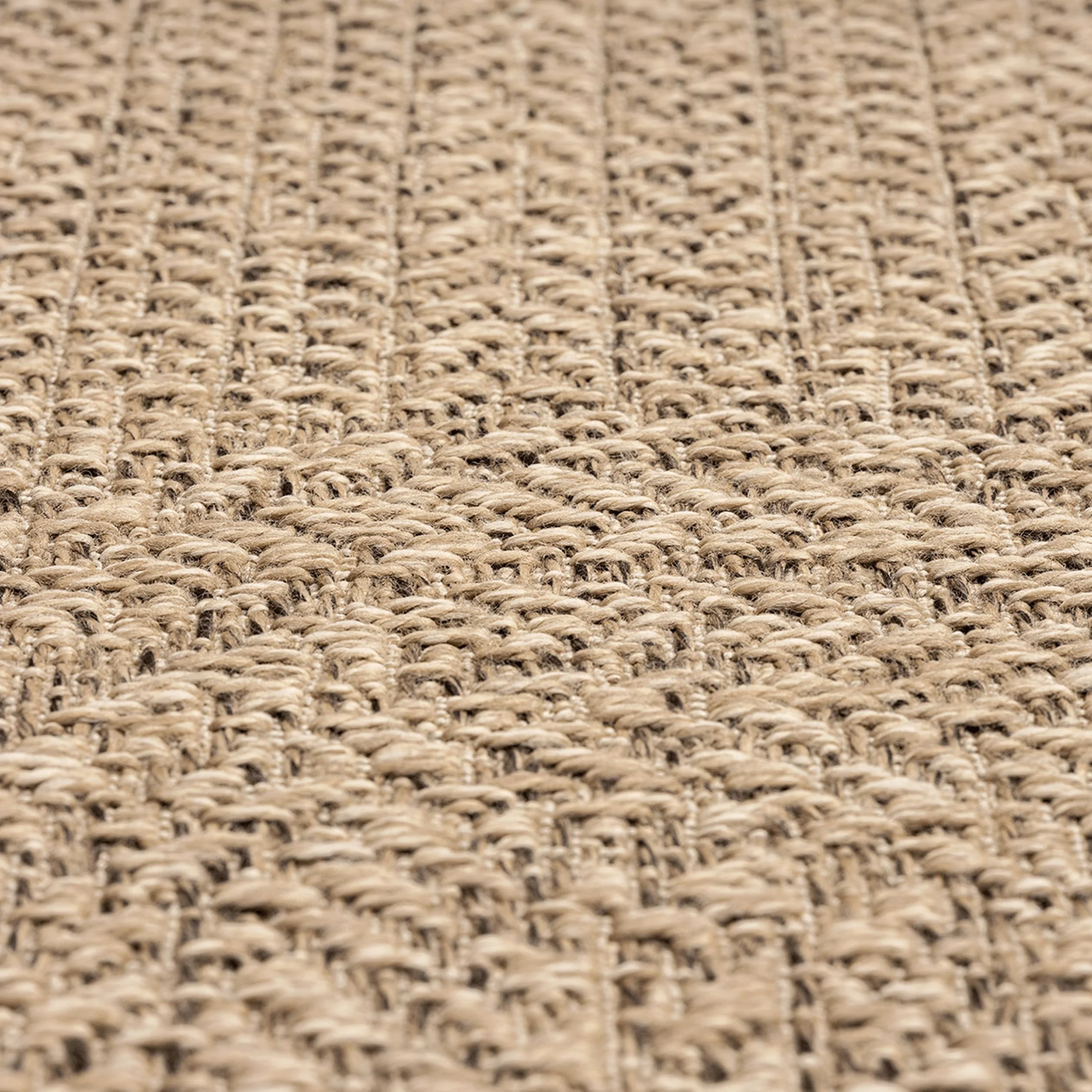 Teppich-Traum Dywan wewnętrzny i zewnętrzny 200x290 cm imitacja sizalowa naturalny beżowo-brązowy