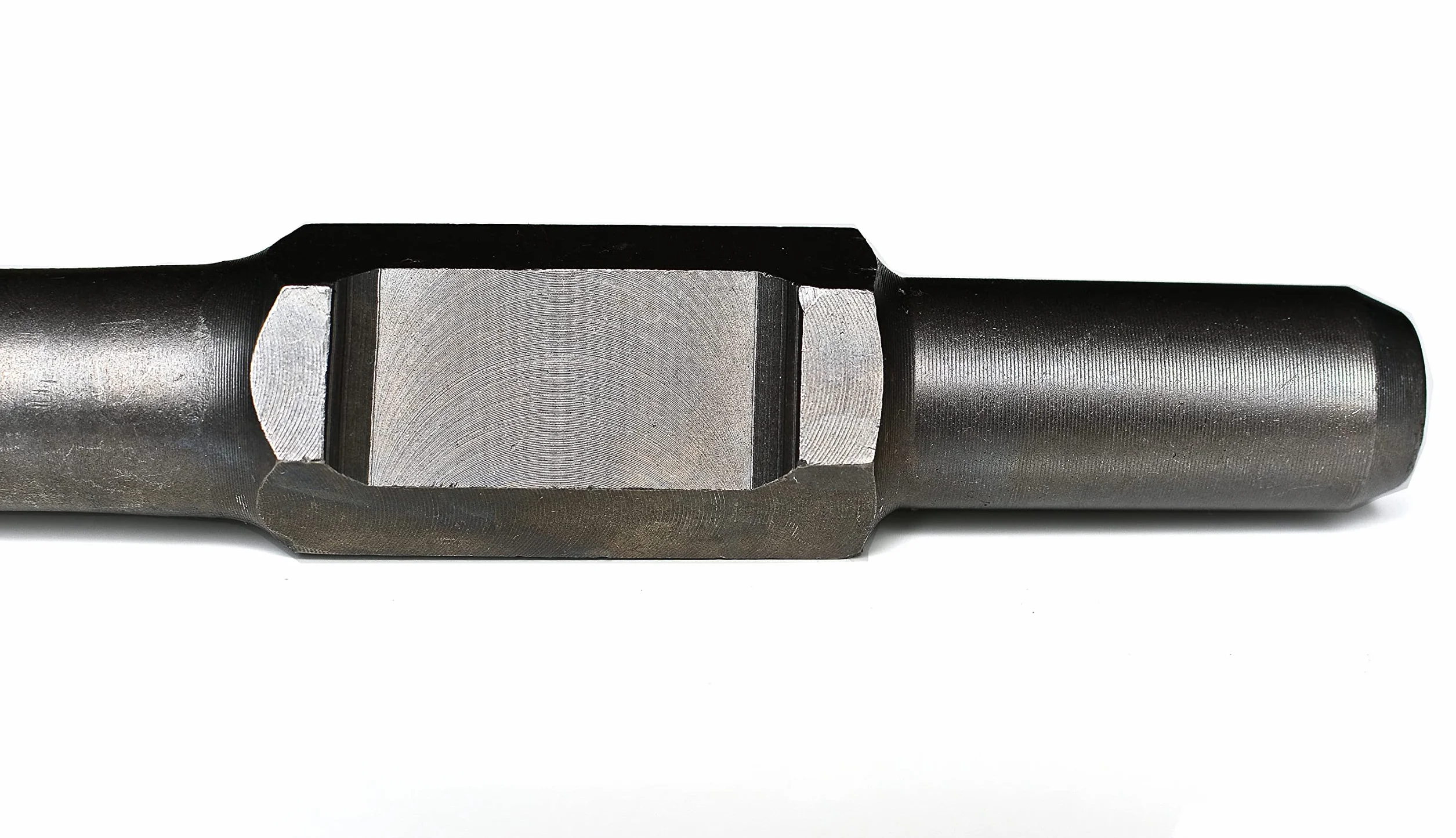 WERHE® Professional SDS HEX Spade Sisel 75 x 410 mm – Dłuto płaskie do młotów wyburzeniowych – Wytrzymała stal narzędziowa