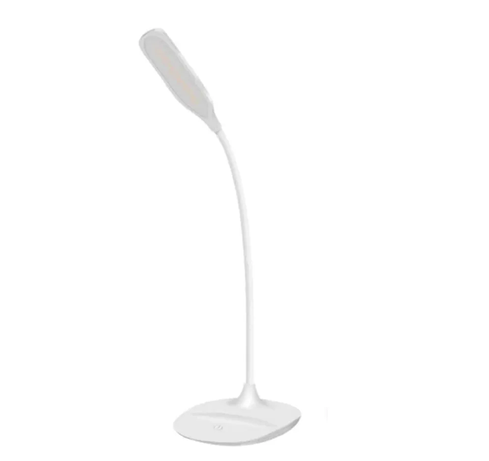 Lampa Biurkowa, Lampka Nocna Składana Lampa Stołowa LED Przełącznik Dotykowy Wtyczka Ochrona Oczu Biurkowa Do Sypialni Lampka Nocna Czytania 3 Tryby Oświetlenie Lampa Stołowa do Biura