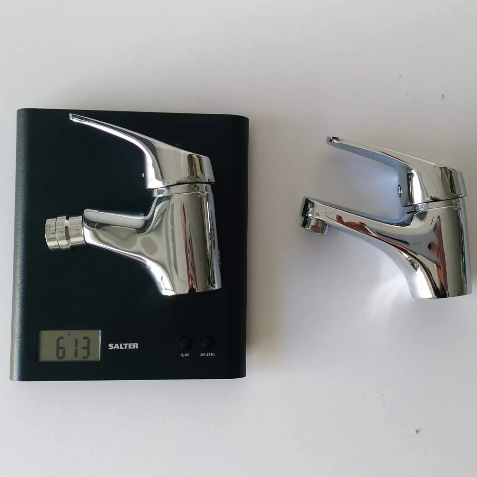 Mikser Kran Bidet Chrome + Mikser Kran Umywalka Chrome Baterie Łazienka Domu