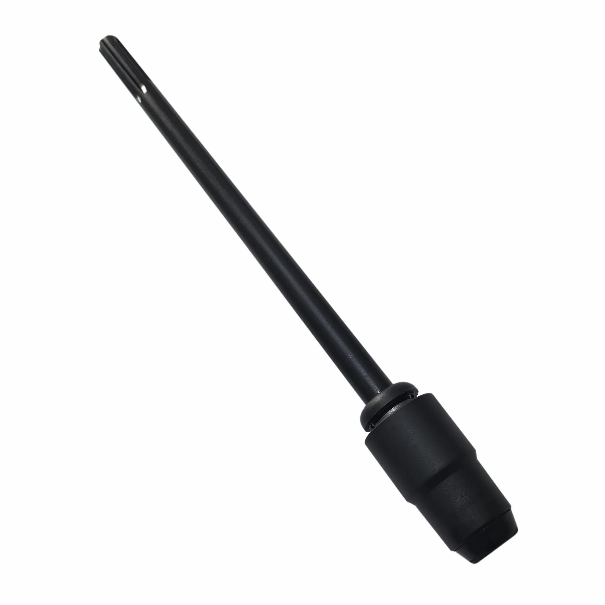 43 cm SDS Max męski na SDS Plus żeński drążek przedłużający z adapterem uchwytu szybkiego wymiany, długość 43 cm, stal stopowa 40Cr, do głębokiego wiercenia i trudno dostępnych przestrzeni