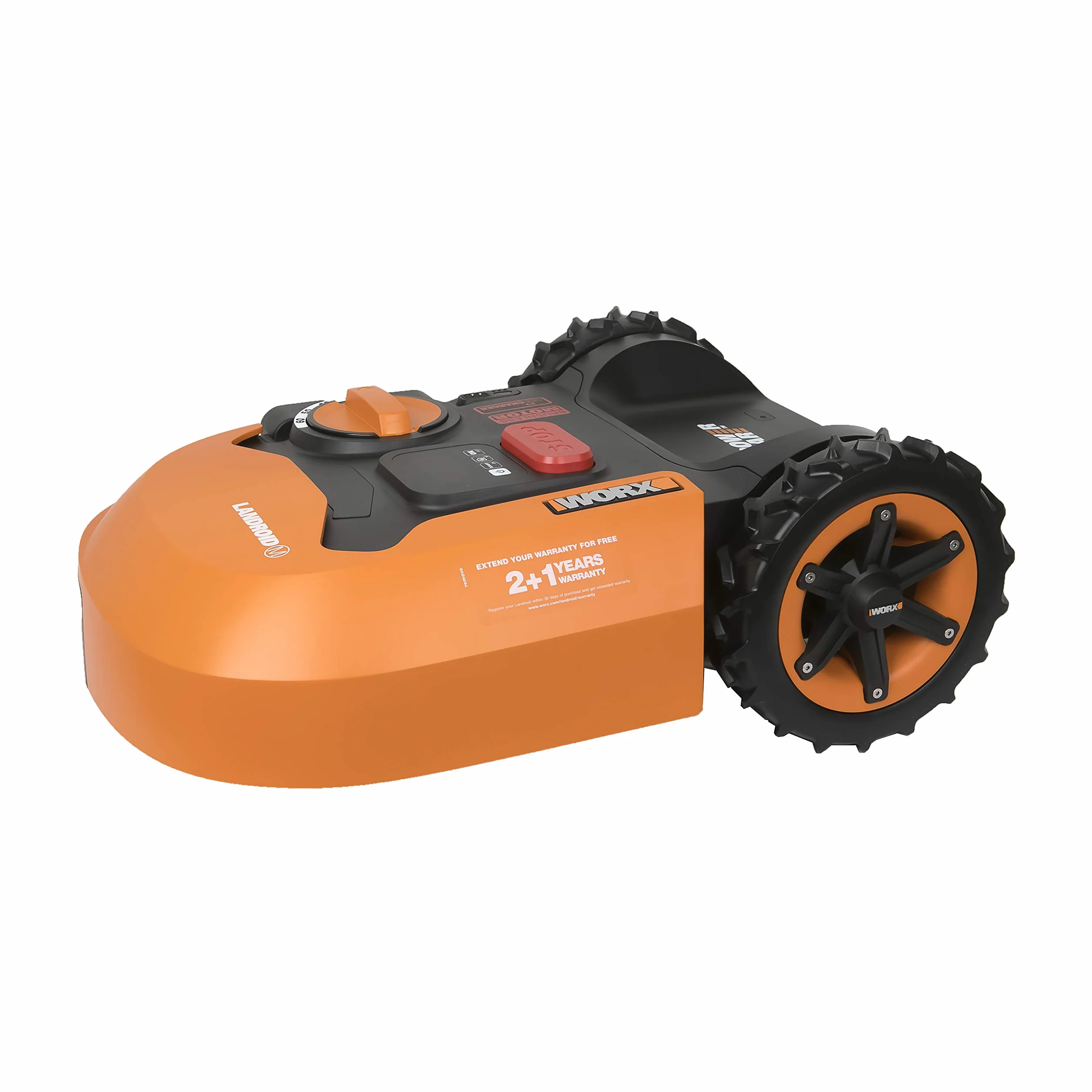 Worx Koło Zapasowe 20 cm Czarny Pomarańczowy