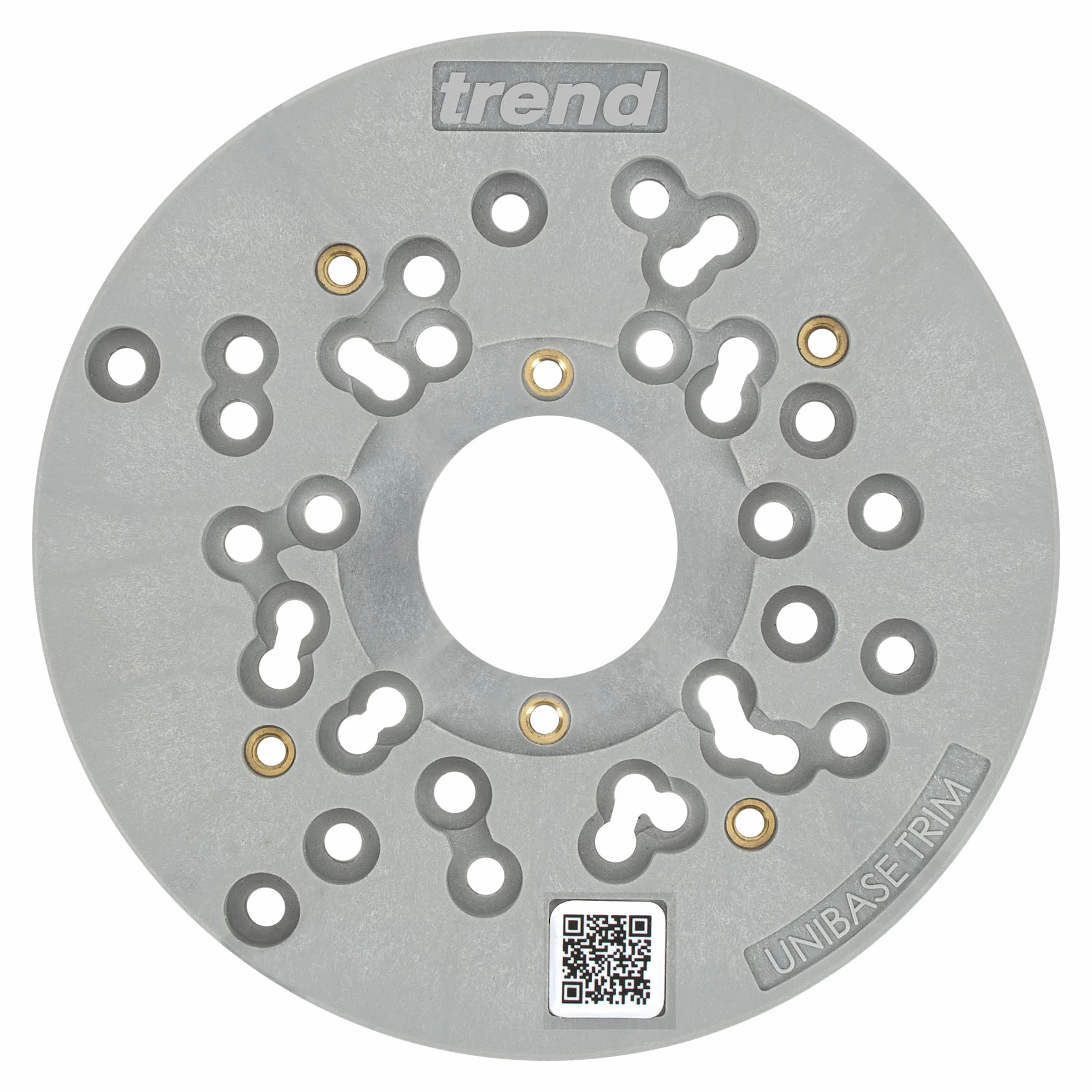 Trend Uniwersalna Płyta Podstawowa do Frezarki, 150mm, Zwiększona Kompatybilność dla Frezarek 8mm, UNIBASE/TRIM