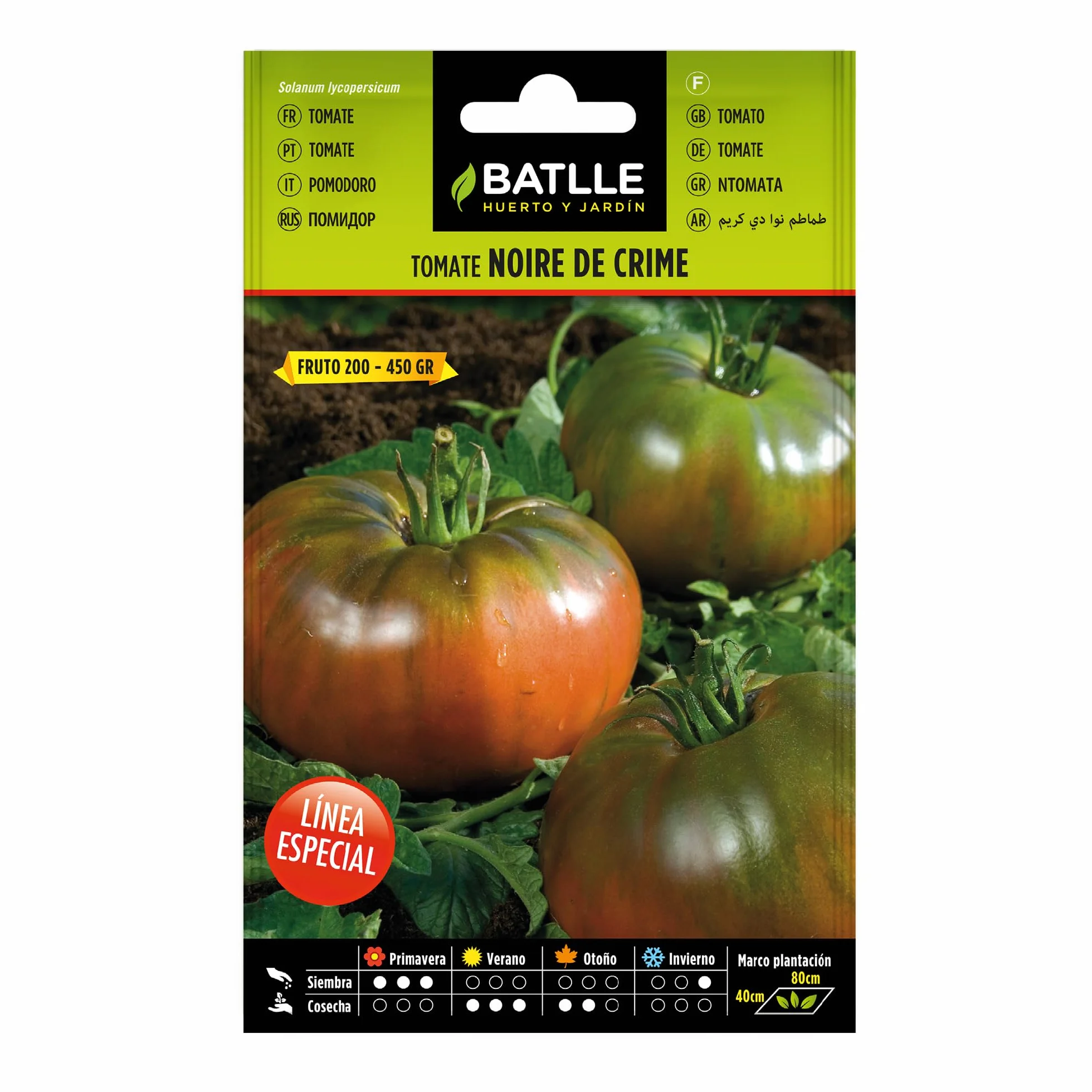Nasiona Batlle Tomato Noire de Crime