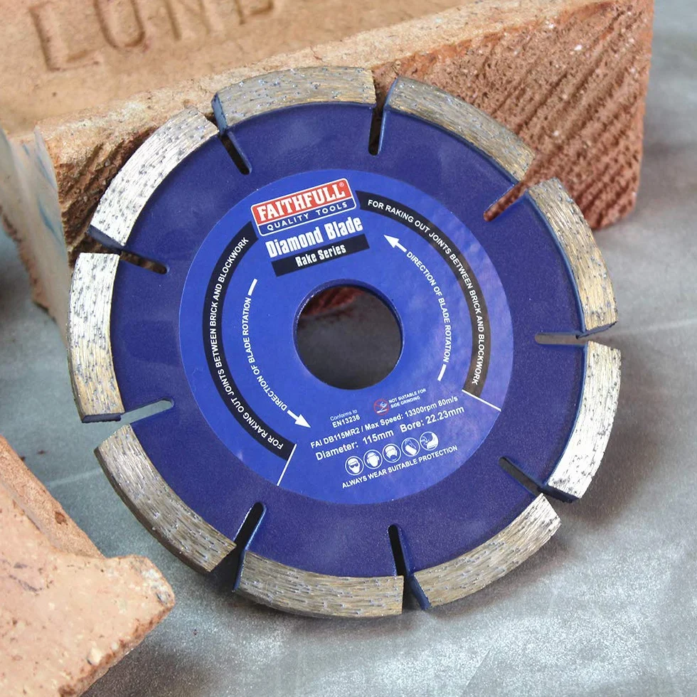 Faithfull DB115MR2 115 x 22 mm diamentowe ostrze do moździerza