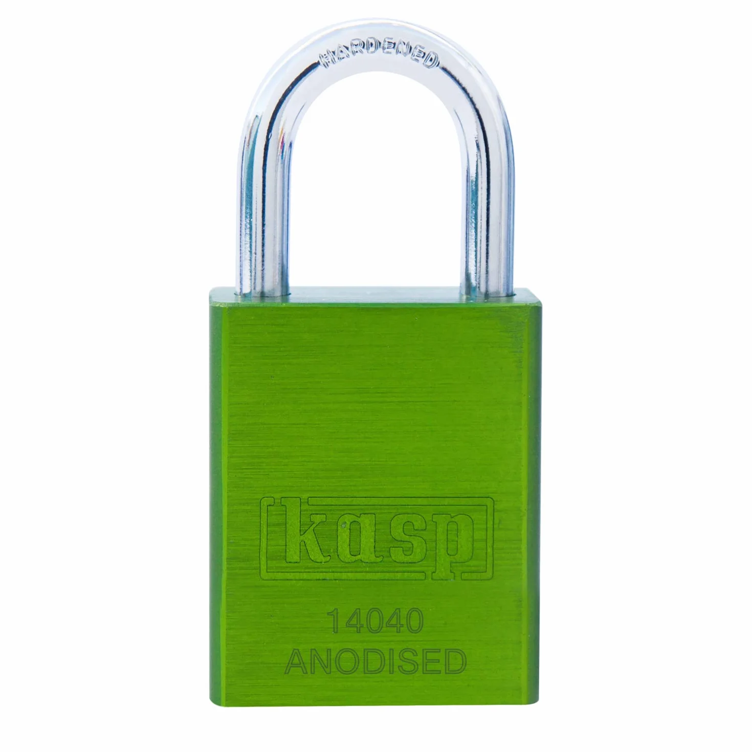 Kasp K14040GRED aluminiowa kłódka, 40 mm, zielona