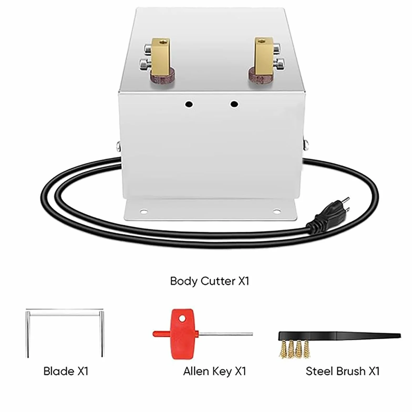 Electric Rope Cutter, Rope Cutter Hot Knife Rope Cutting, 0-800℃ Temperature Contro, 45W Hot Knife Rope Cutting Machine, Ideal for Ribbon, Foam, Webbing, Belting