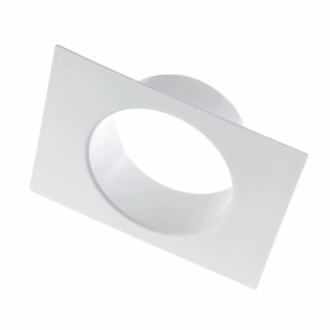 150 mm proste złącze kanałowe z kołnierzem - okrągły przewód PVC - rura wentylacyjna - płyta ścienna