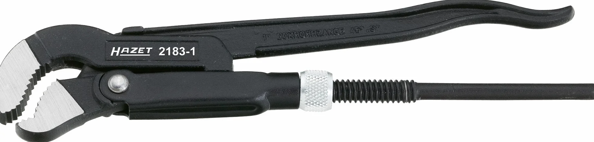 HAZET 2183-1,5 416 mm Szwedzki wzór polerowany klucz szczękowy - powlekany proszkowo