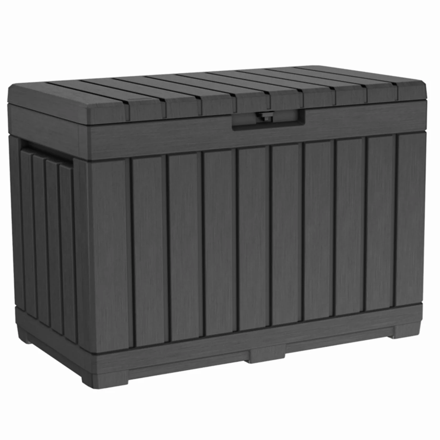 Keter Kentwood pudełko do przechowywania 190 l ogrodowe odporne na UV 82,3 x 45,7 x 57,7 cm grafitowe