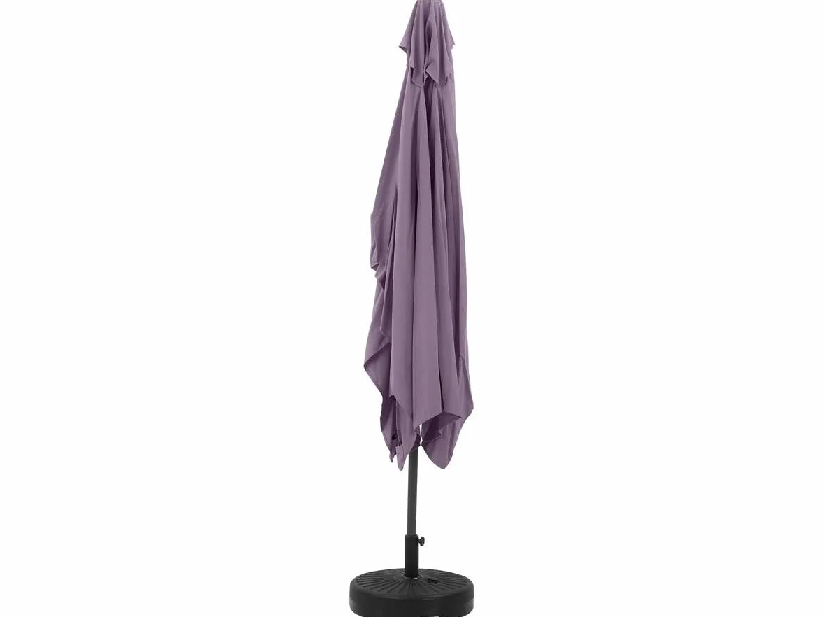 Parasol ogrodowy Sol 2 kwadratowy 2 x 3 m fioletowy