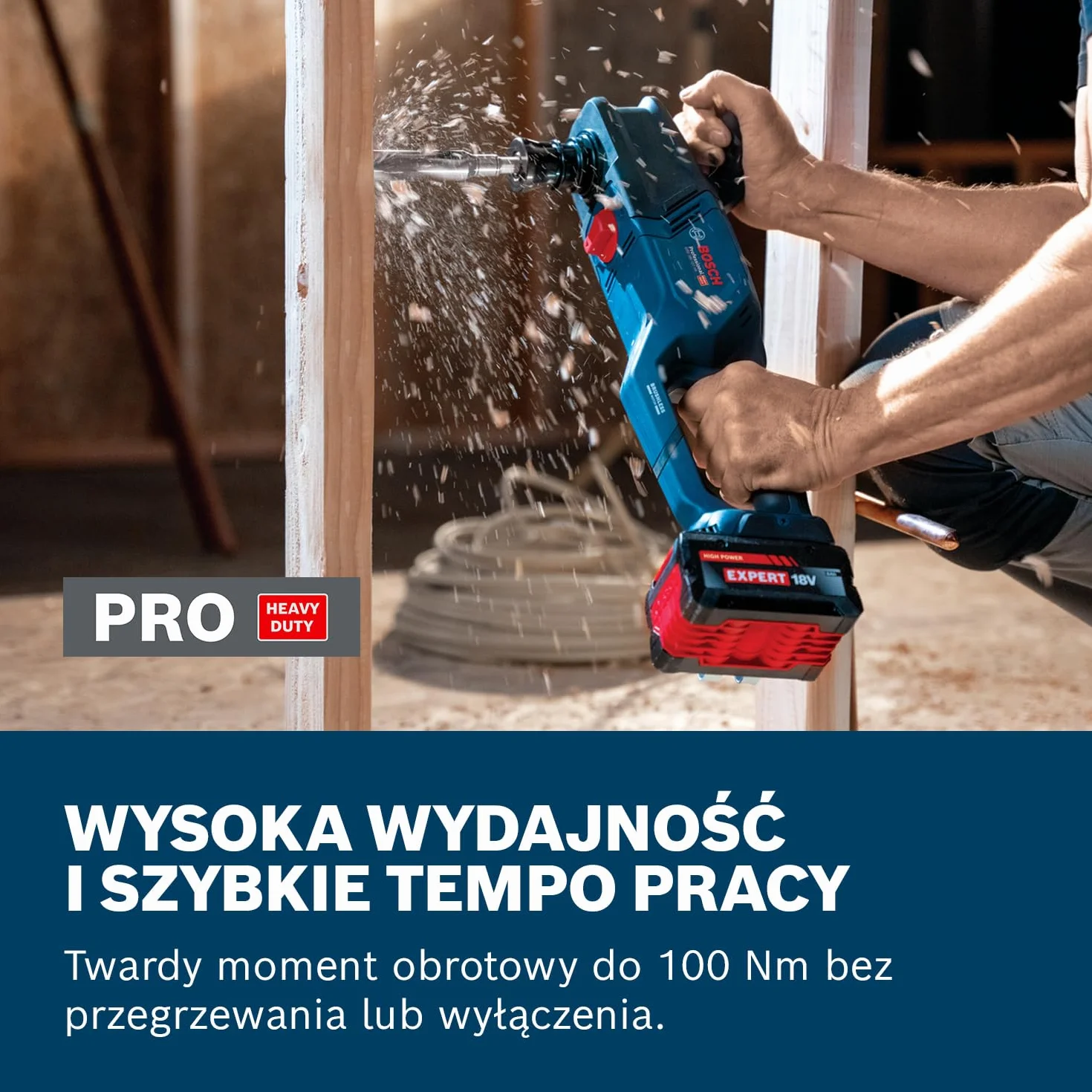 Bosch Professional 18V System Akumulatorowa wiertarko-wkrętarka kątowa GRD 18V-127 HX