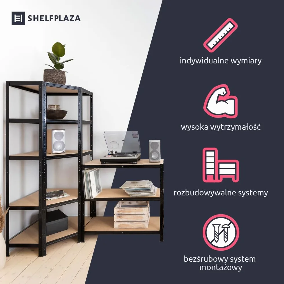 shelfplaza® Home regał narożny, 155 x 60 x 30 cm, ocynkowany, z 4 półkami – na głębokości 30 cm – do piwnicy, magazynu, regał metalowy, garażowy, system półkowy, regał warsztatowy, regał gospodarstwa domowego
