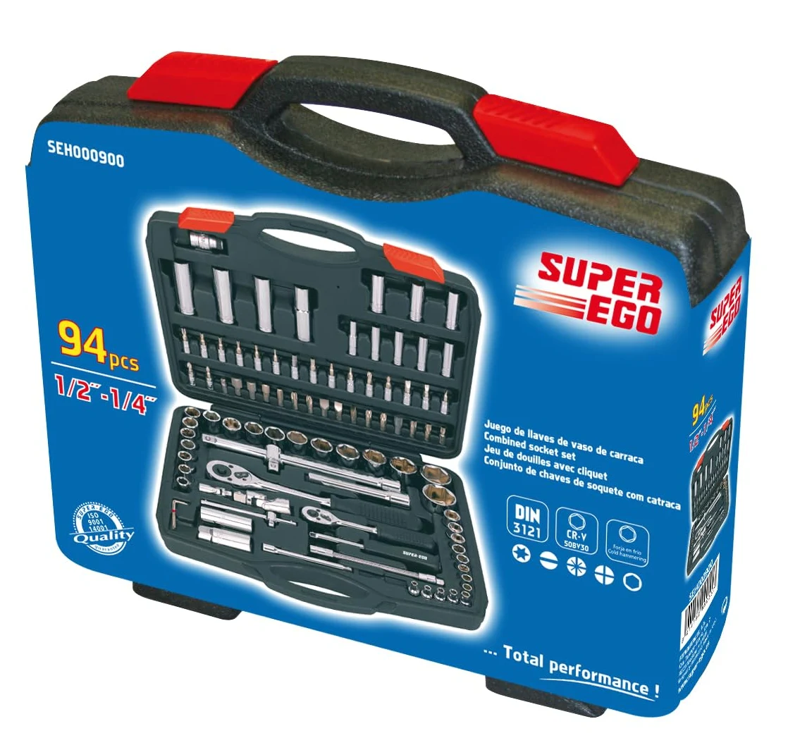 Super ego seh000900 gier 1/4 "i 1/2" 94CS S.E, Chromado