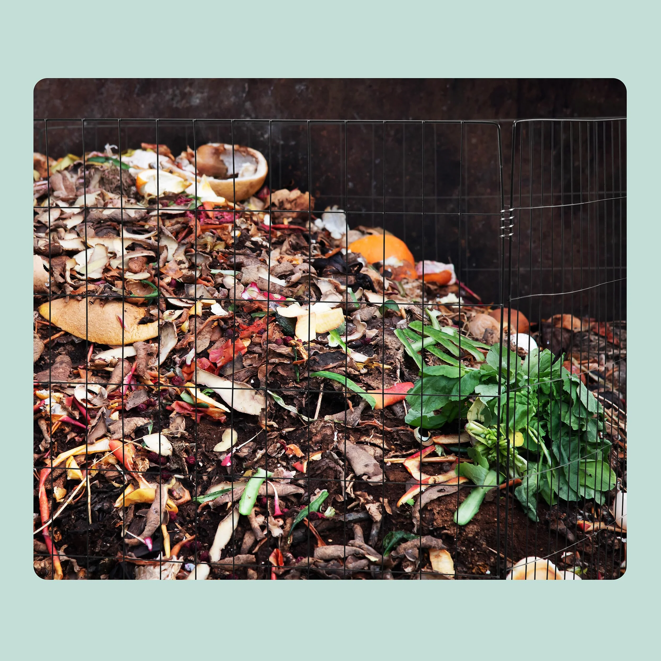 Relaxdays Kompostownik metalowy 68x46x46 cm stal czarny