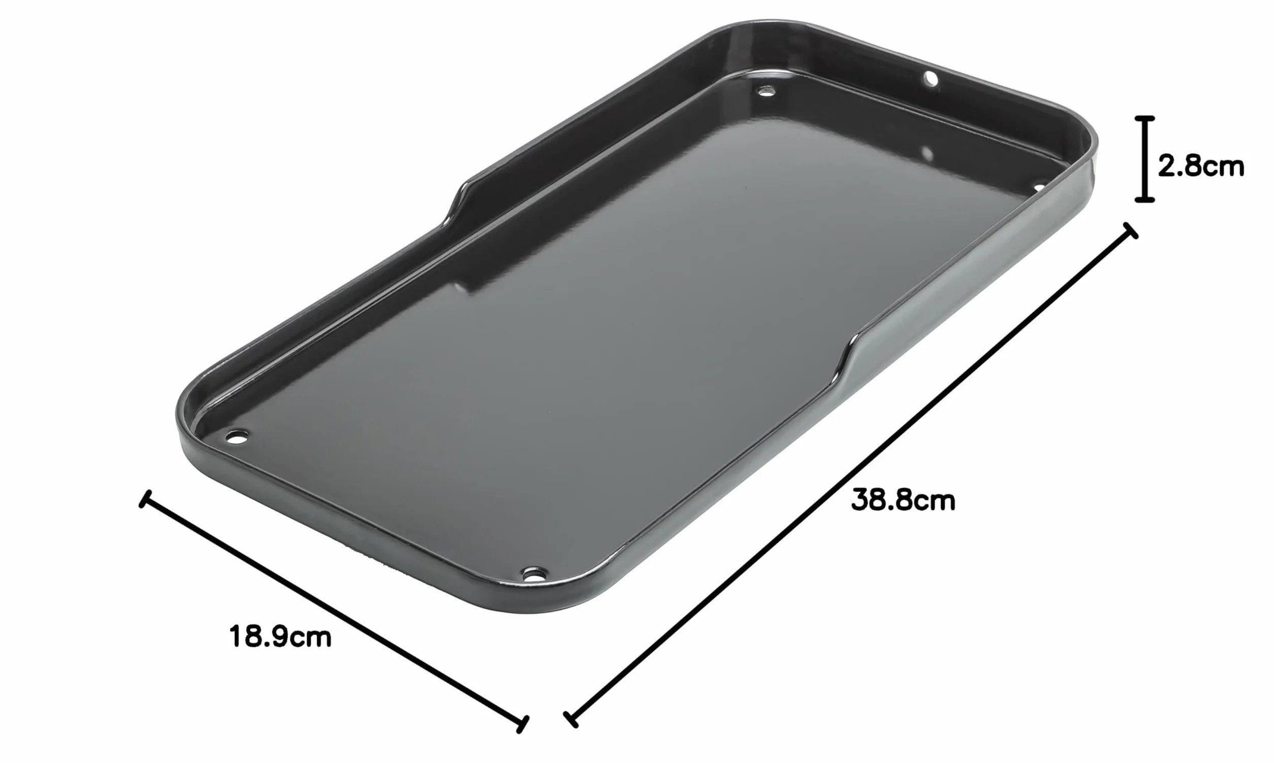 Char-Broil 140119 Griddle do grilla elektrycznego Smart-E, stal węglowa, czarna