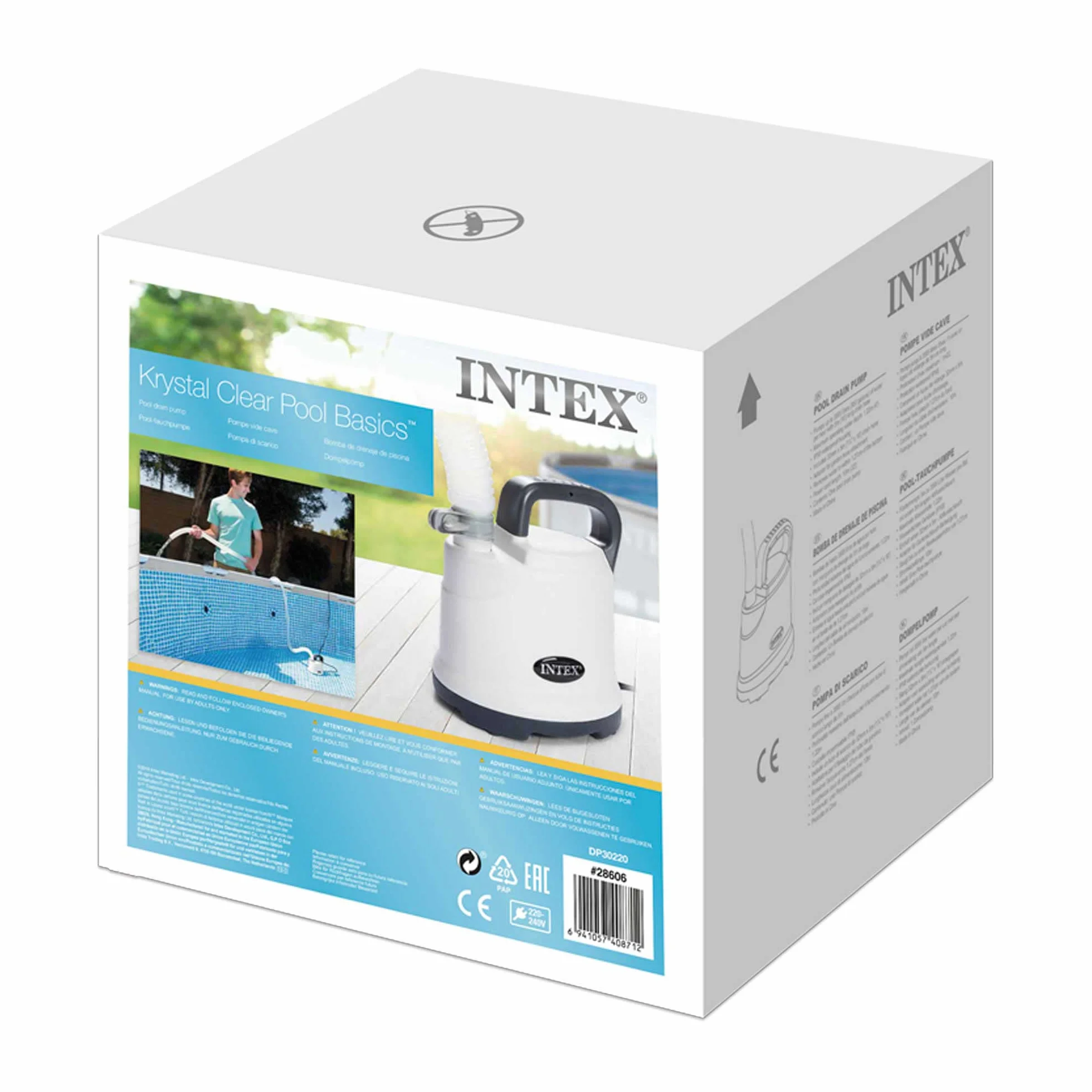 Intex 28606, szary