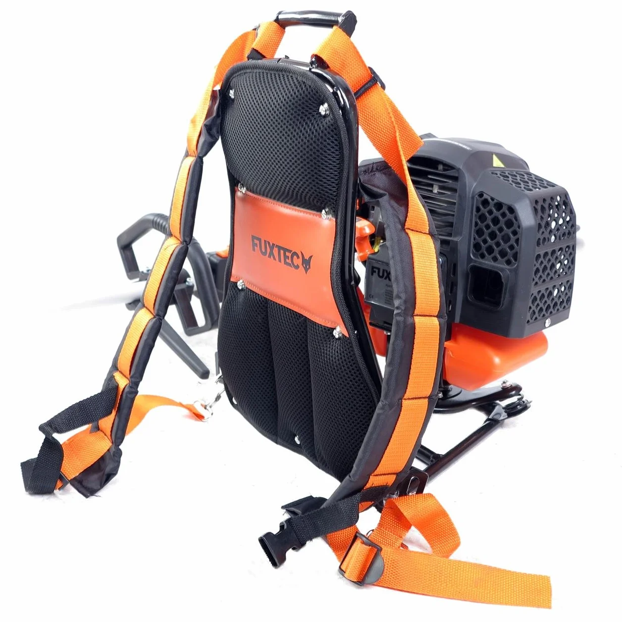 Przenosna Podkaszarka Spalinowa FUXTEC FX-MS152T - Narzedzie 2 w 1, Silnik 52 cm3, 3 KM, Plecak, Easy Starter, Beznarzedziowy Dostep do Filtra, Ergonomiczny Uchwyt