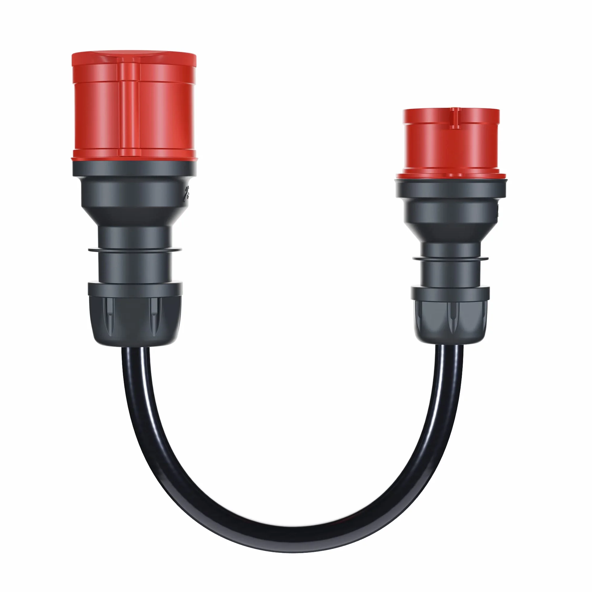 go-e zestaw adapterów dla stacji ładowania Gemini flex 22 kW do gniazda domowego CEE red 16A / CEE blue 16 A / 230V